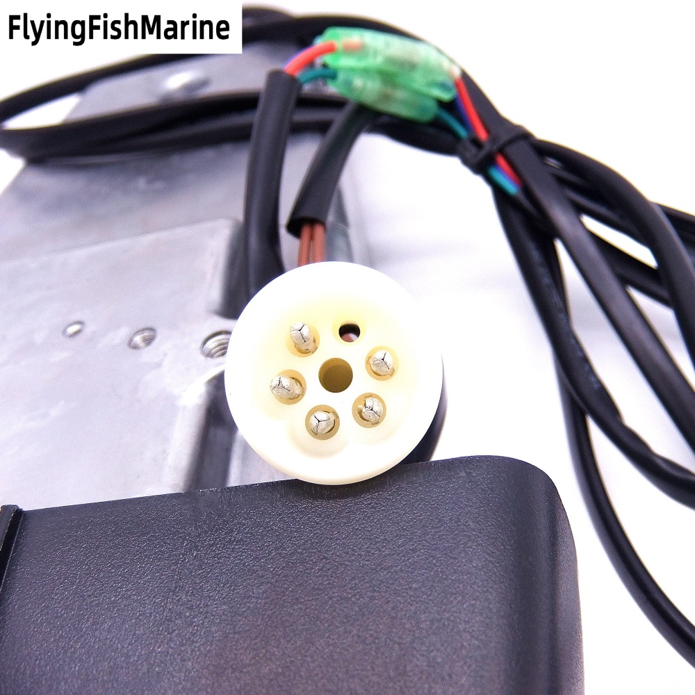 FlyingFishMarine Marine engines and parts and fittings thereof 704-48205 Binnacle Single Engine Outboard Throttle Remote Control Box 704-48205-P1-00