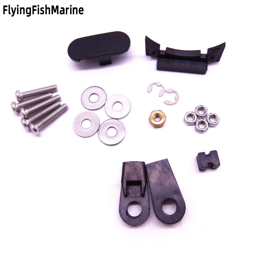 FlyingFishMarine Marine engines and parts and fittings thereof 704-48205 Binnacle Single Engine Outboard Throttle Remote Control Box 704-48205-P1-00