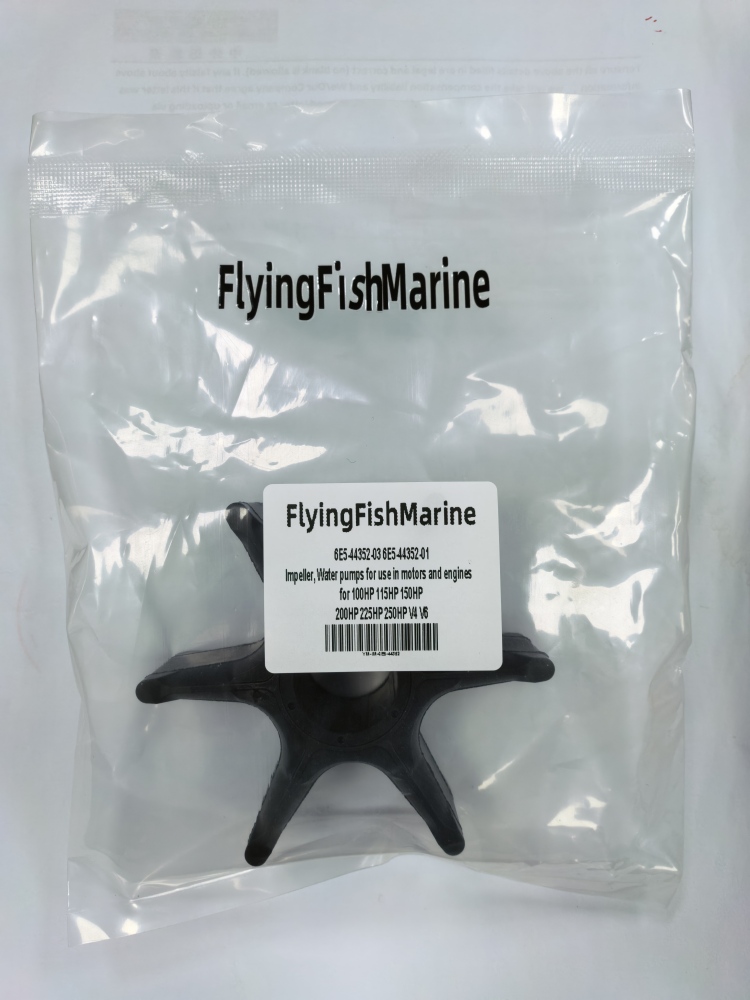 FlyingFishMarine Outboard Engine 6E5-44352-03/01/00 18-3071 Impeller Water Pumps being parts of motors and Engine for 100HP 115HP 150HP 200HP 225HP 250HP Outboard Engine