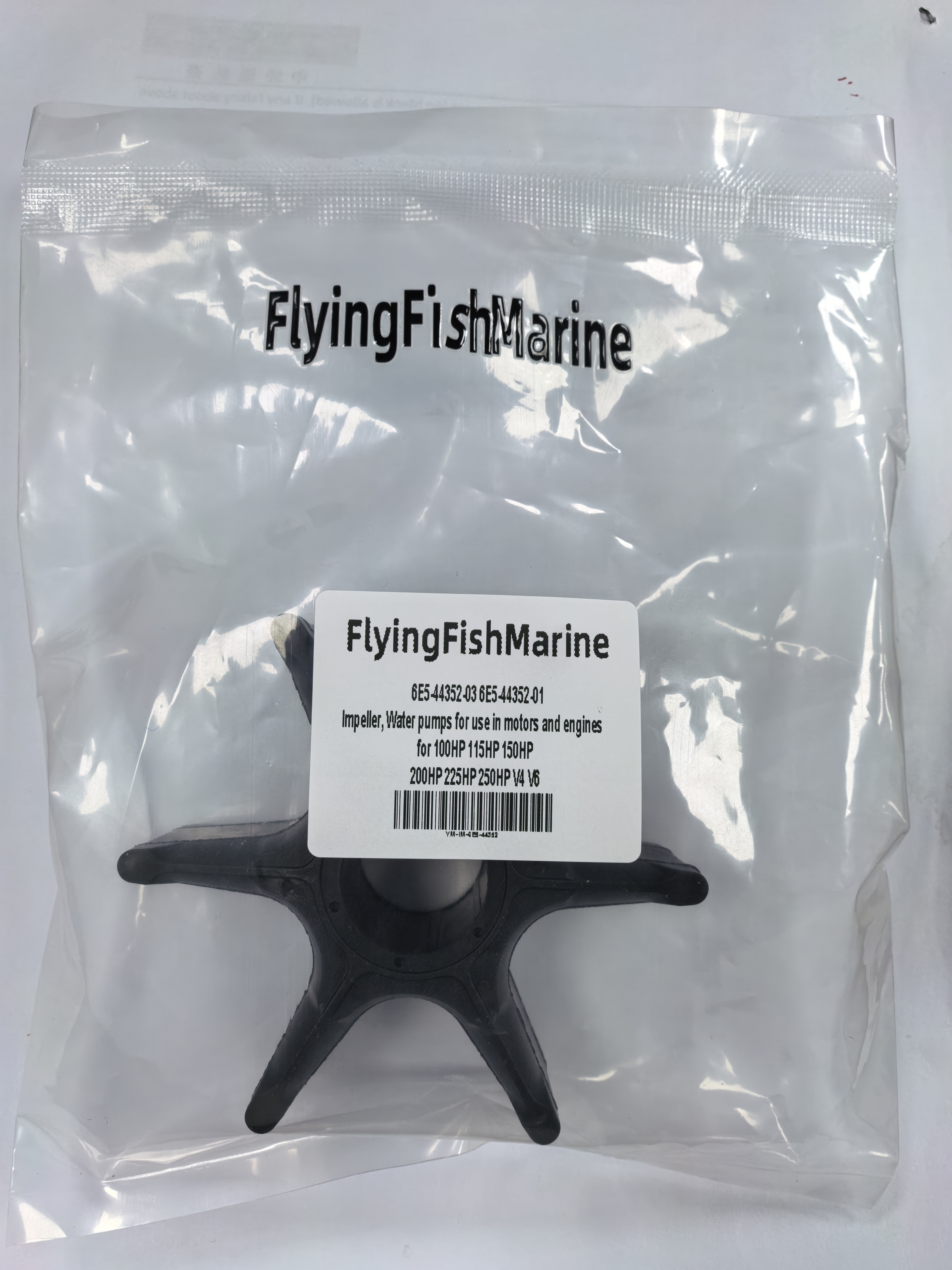 FlyingFishMarine Outboard Engine 6E5-44352-03/01/00 18-3071 Impeller Water Pumps being parts of motors and Engine for 100HP 115HP 150HP 200HP 225HP 250HP Outboard Engine