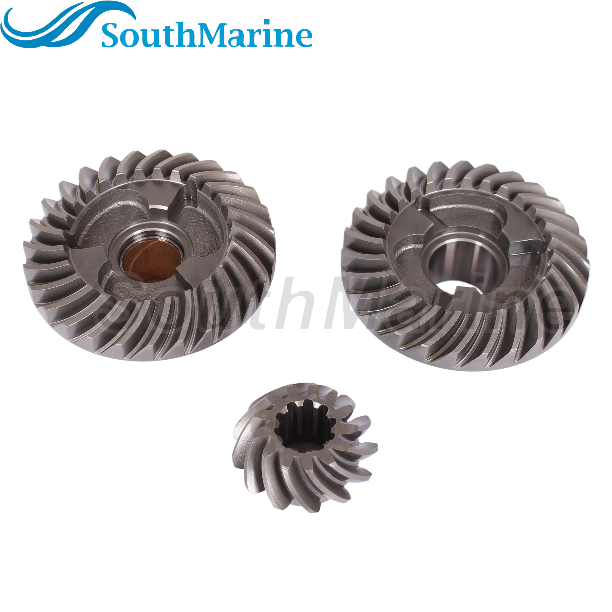 Boat Engine 3B2-64020-0 Pinion & 3B2-64010-0 Forward & 3B2-64030-0 Reverse Bevel Gear Set for Tohatsu Nissan 6HP 8HP 9.8HP