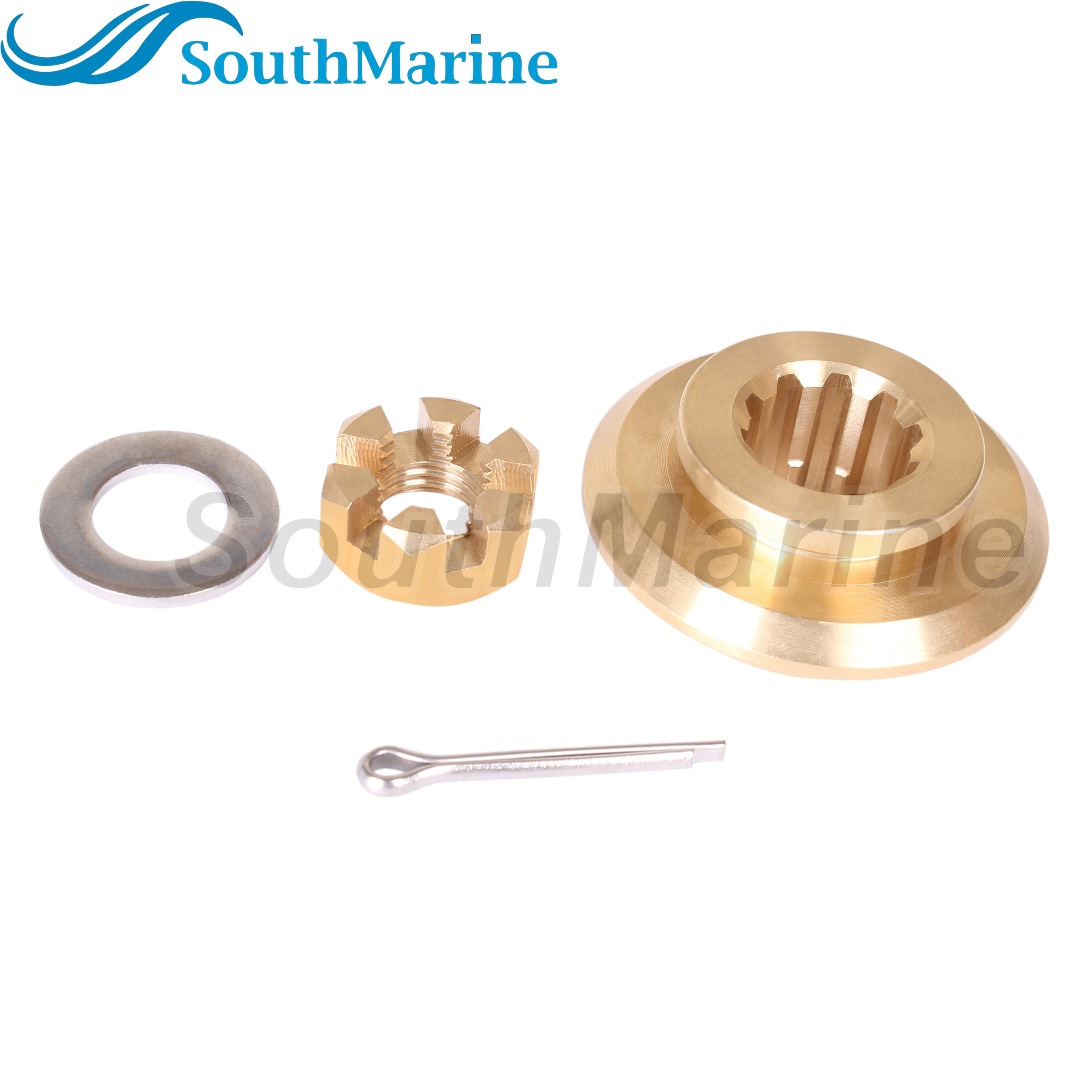 Outboard Motor 346-64231-5 346642315M Thrust Holder for Tohatsu Nissan 25HP 30HP, 3R0-87326-0 3R0873260M Propeller Hardware Kit