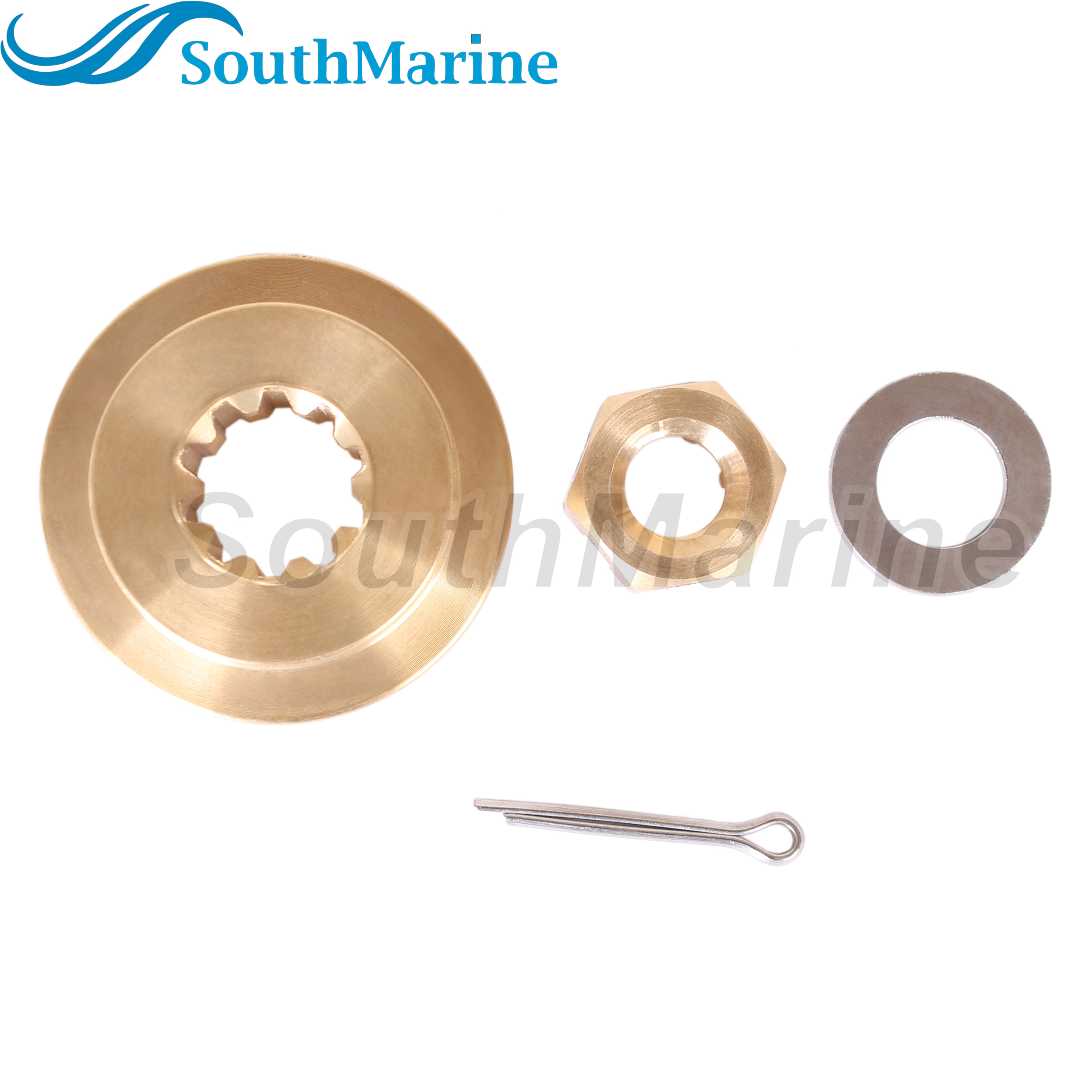 Outboard Motor 346-64231-5 346642315M Thrust Holder for Tohatsu Nissan 25HP 30HP, 3R0-87326-0 3R0873260M Propeller Hardware Kit
