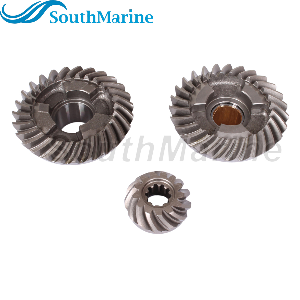 Boat Engine 63V-45551-00 Pinion & 6E7-45560-00/01 Forward & 6E7-45570/45571-00 Reverse Gear Set for Yamaha 9.9HP 15HP 9.9E 15E