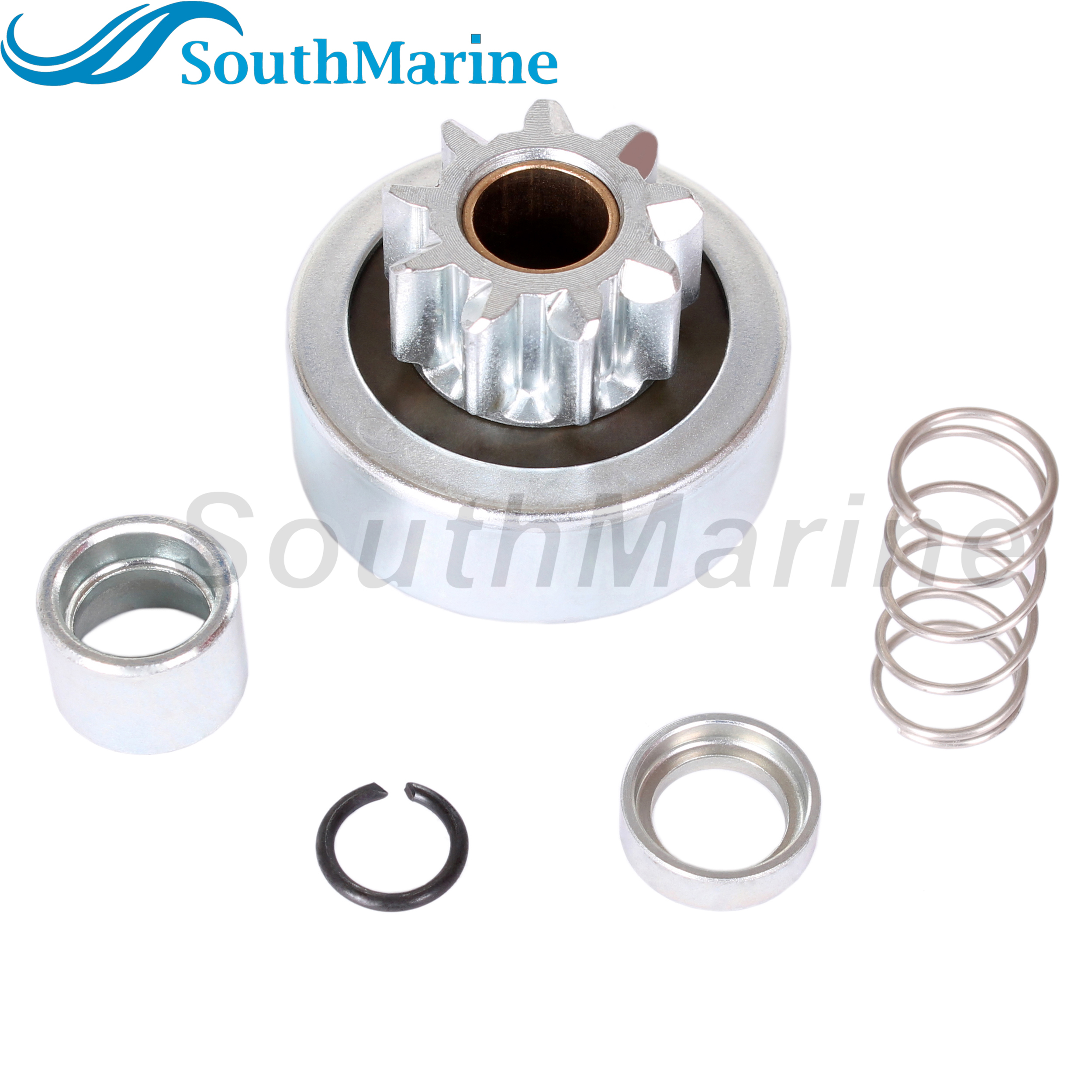 Boat Engine 66T-81857-00 Starter Gear for Yamaha Parsun Powertec Hidea 40HP 50HP Boat Starter Motor