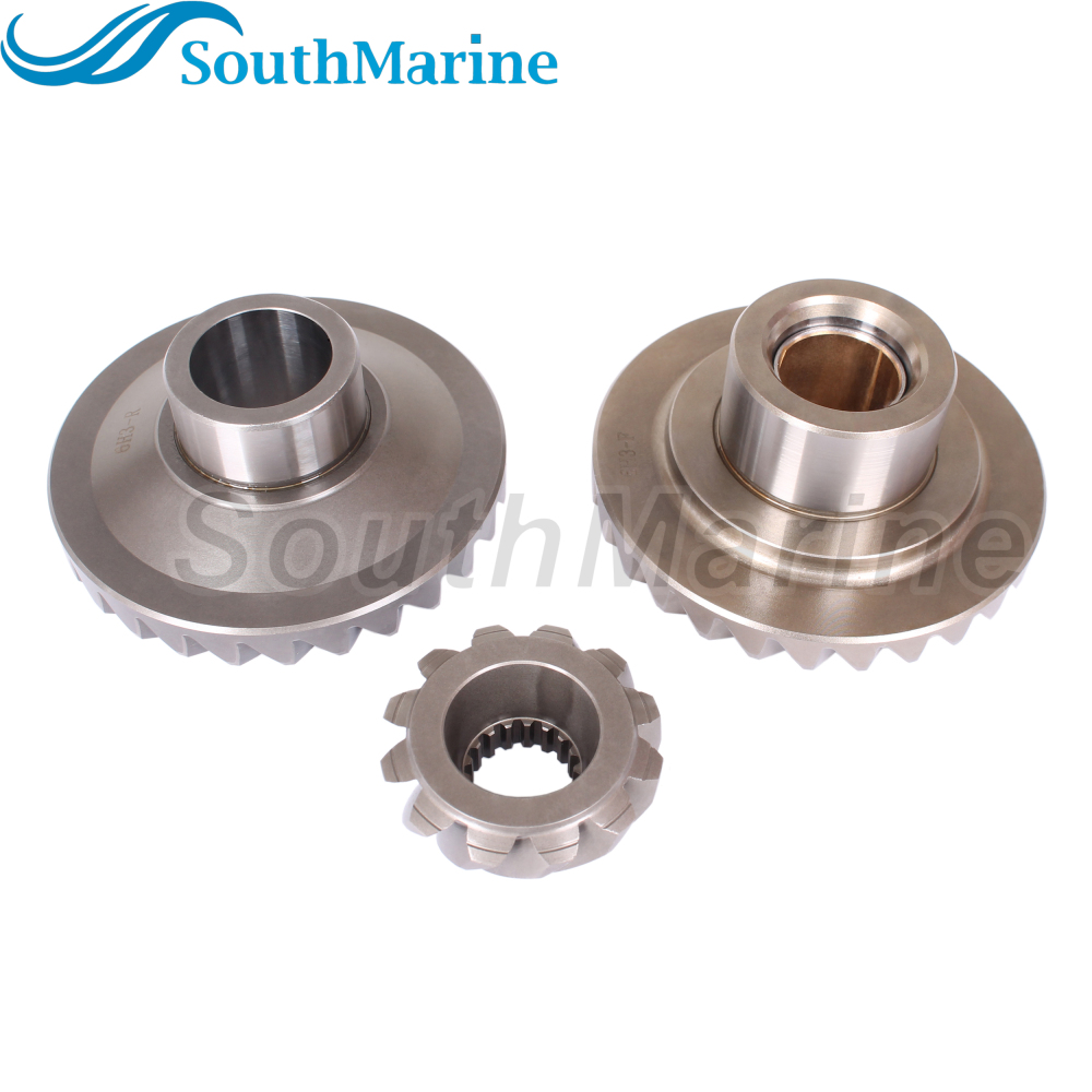 Outboard Engine 6H3 6K5-45551-00 Pinion & 6K5-45560-00 Forward & 6K5-45570-00 6K5-45571-00 Reverse Gear Set for Yamaha Parsun 50HP 60HP 70HP Boat Motor