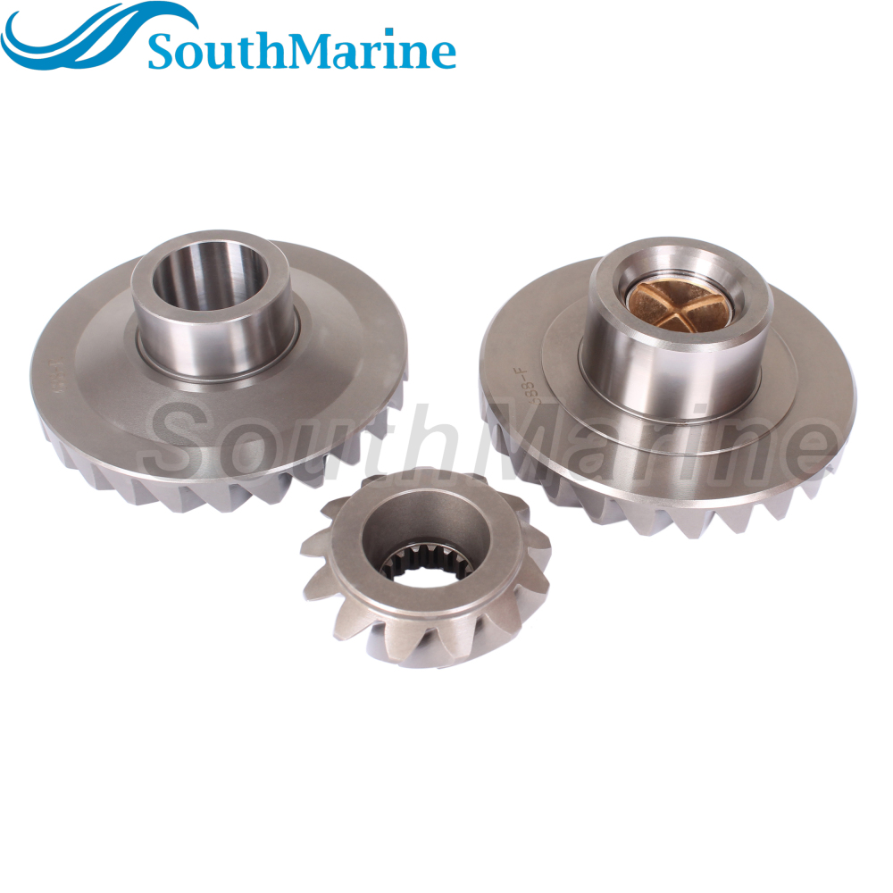 Boat Engine 688-45551-00 Pinion & 688-45560-00 01 Forward & 688-45571-00 01 Reverse Gear Set for Yamaha Parsun 75HP 85HP 90HP