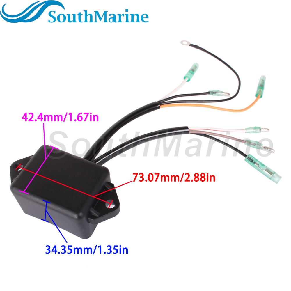 C.D.I CDI Unit 695-85540-12/11/10 43077M/T 96450M for Yamaha Mercury 9.9HP-25HP