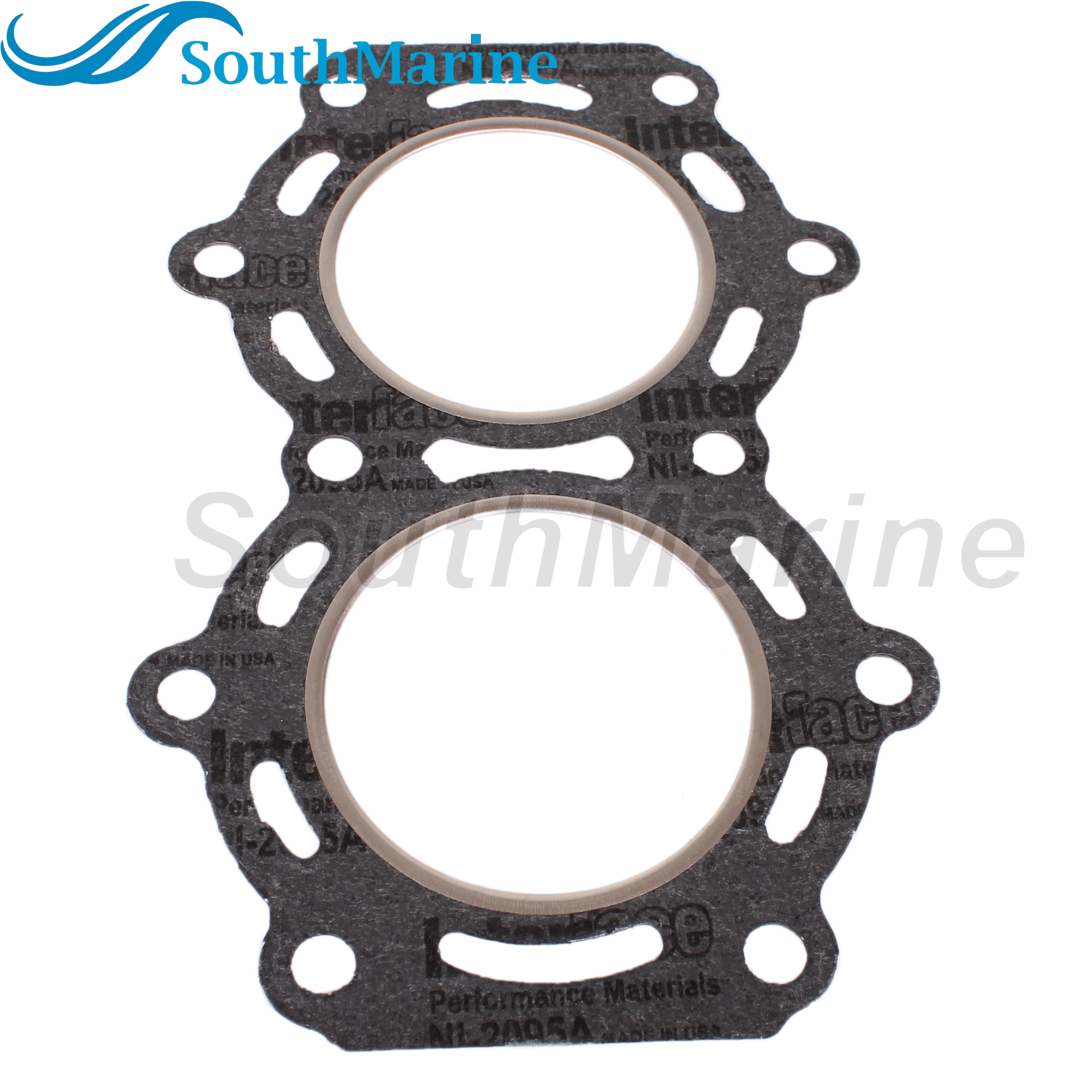 Outboard Motor 11141-93950 93960 18-3808 Cylinder Head Gasket for Suzuki DT15 DT9.9 9.9HP 15HP 2-Stroke 2-Cyl Outboard Marine