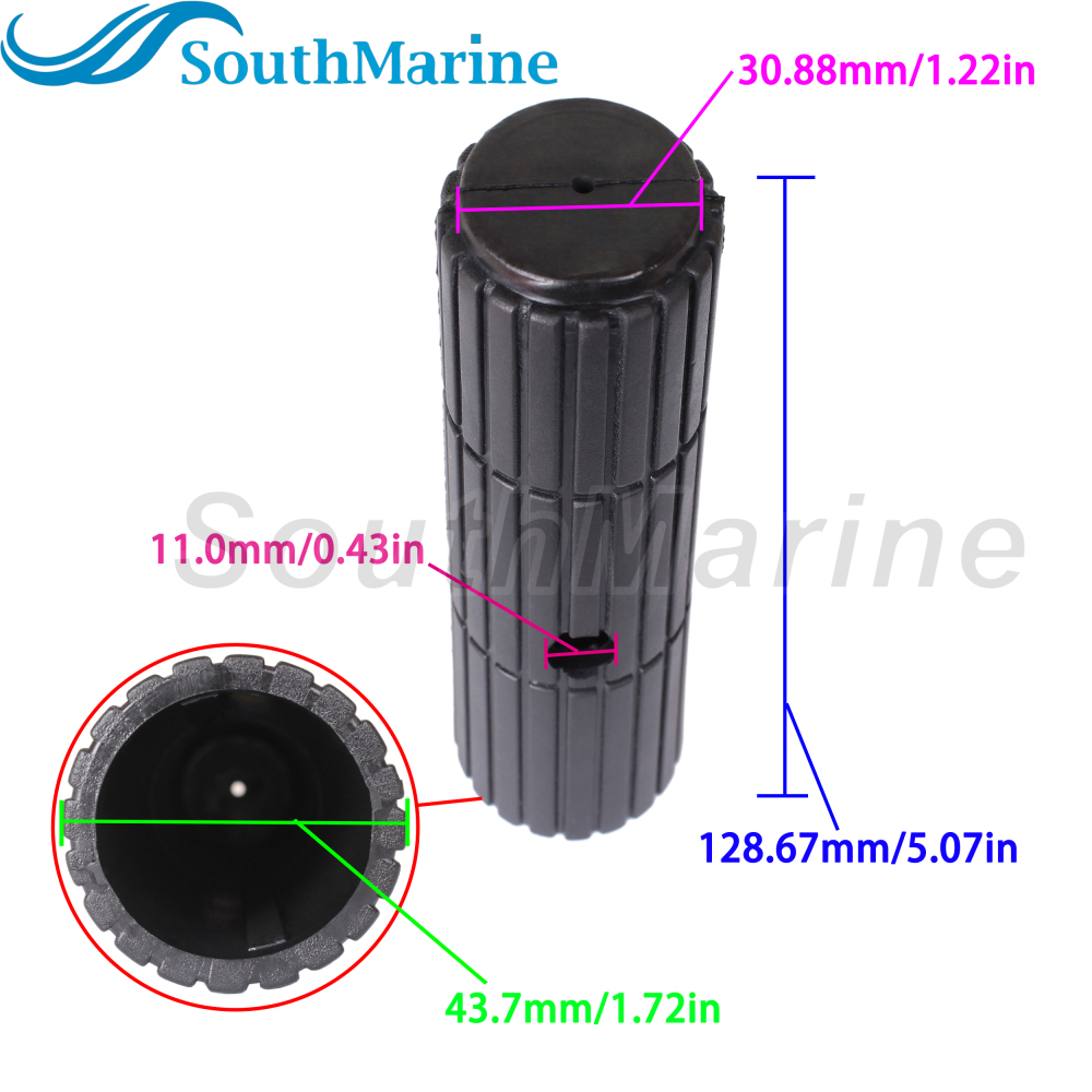 Boat Engine 6G1-42177-00 01 A0 T15-01020302 6EG 6N0-G2177-00 Grip Steering Rubber Handle for Yamaha Parsun 5HP-30HP