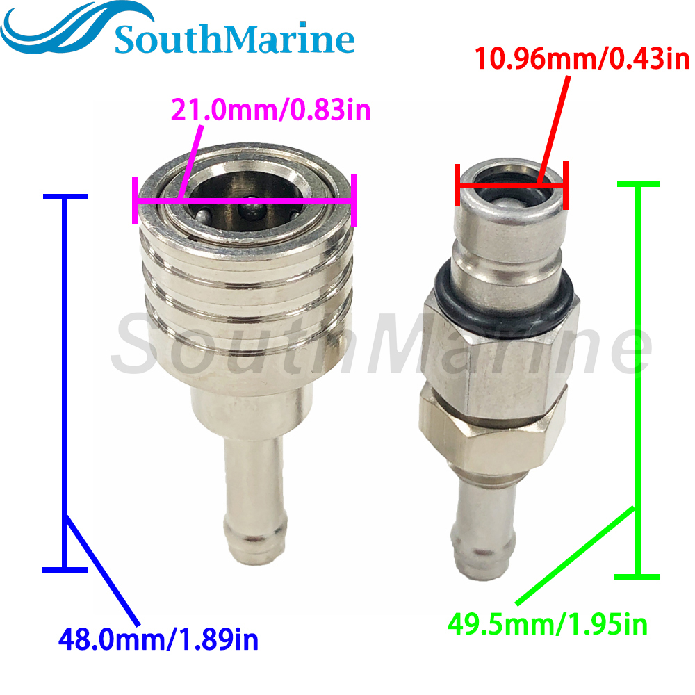 Boat Engine 65750-98505 98506 65720-98520 98521 985L0 985L1 18-8062 Fuel Line Connector Fitting for Suzuki 3.5HP-140HP