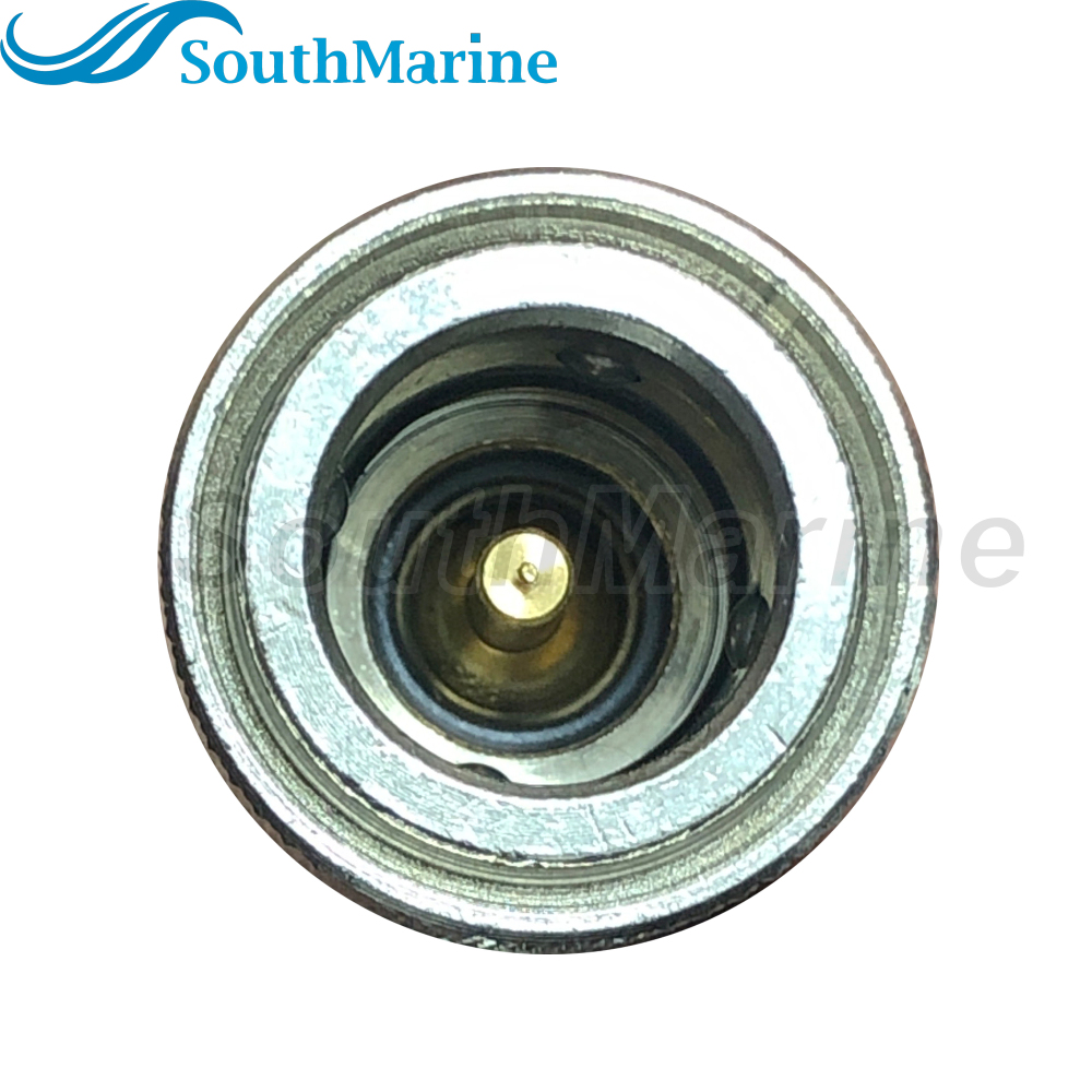 Boat Engine 65750-95500 95501 65740-99100 95500 Fuel Line Connector Fitting for Suzuki 4HP-140HP Tank End, Barb 13mm