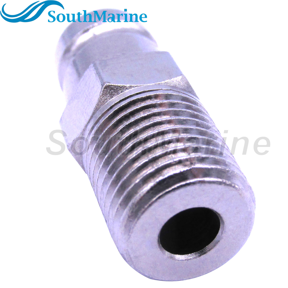 Boat Engine 65750-95500 95501 65740-99100 95500 Fuel Line Connector Fitting for Suzuki 4HP-140HP Tank End, Barb 13mm