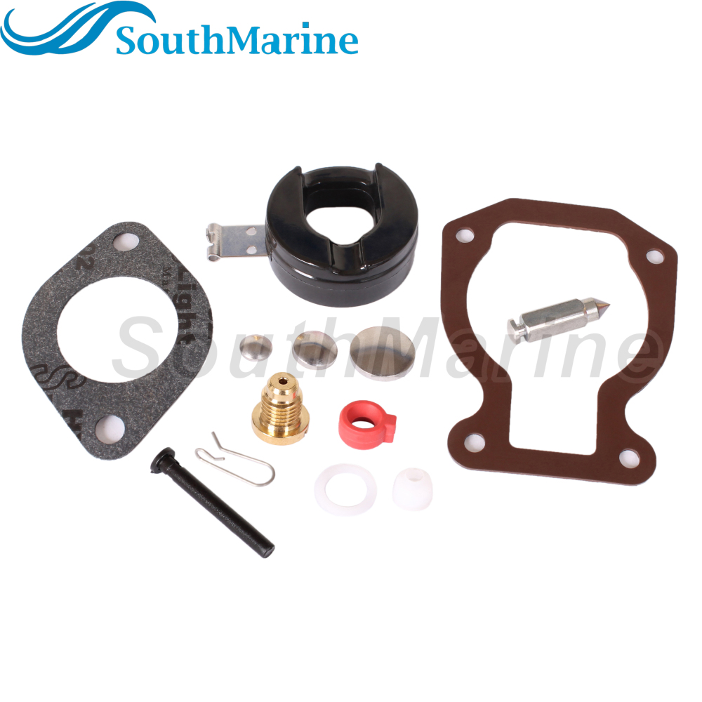 Boat Engine 398453 0398453 765574 391305 18-7223 Carburetor Repair Kit for Johnson Evinrude OMC 3 4 4.5 5 6 7.5 8 9.9 14 15 HP