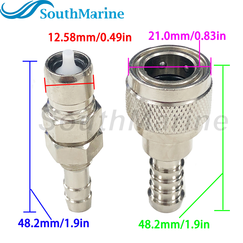 Boat Engine 3B2-70250-1 3B2702501M 18-8088 3B2-70260-1 3B2702601M Fuel Line Connector Fitting for Tohatsu for Nissan 5HP-90HP