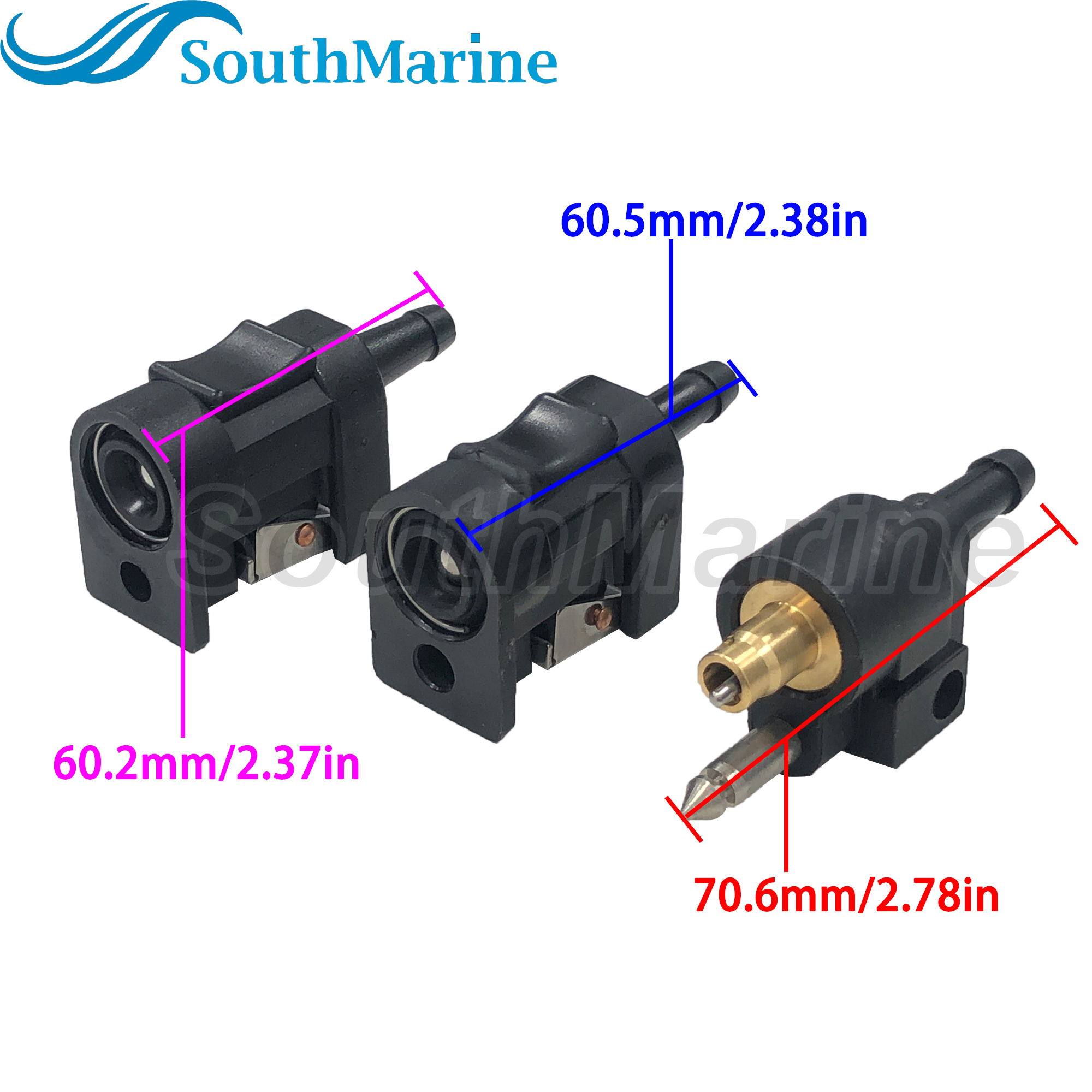 Boat Engine Fuel Line Connector Fittings 6G1-24305-05 6Y1-24305-06 18-80414 18-80413 6G1-24304-10 11 Fuel Pipe Joint for Yamaha