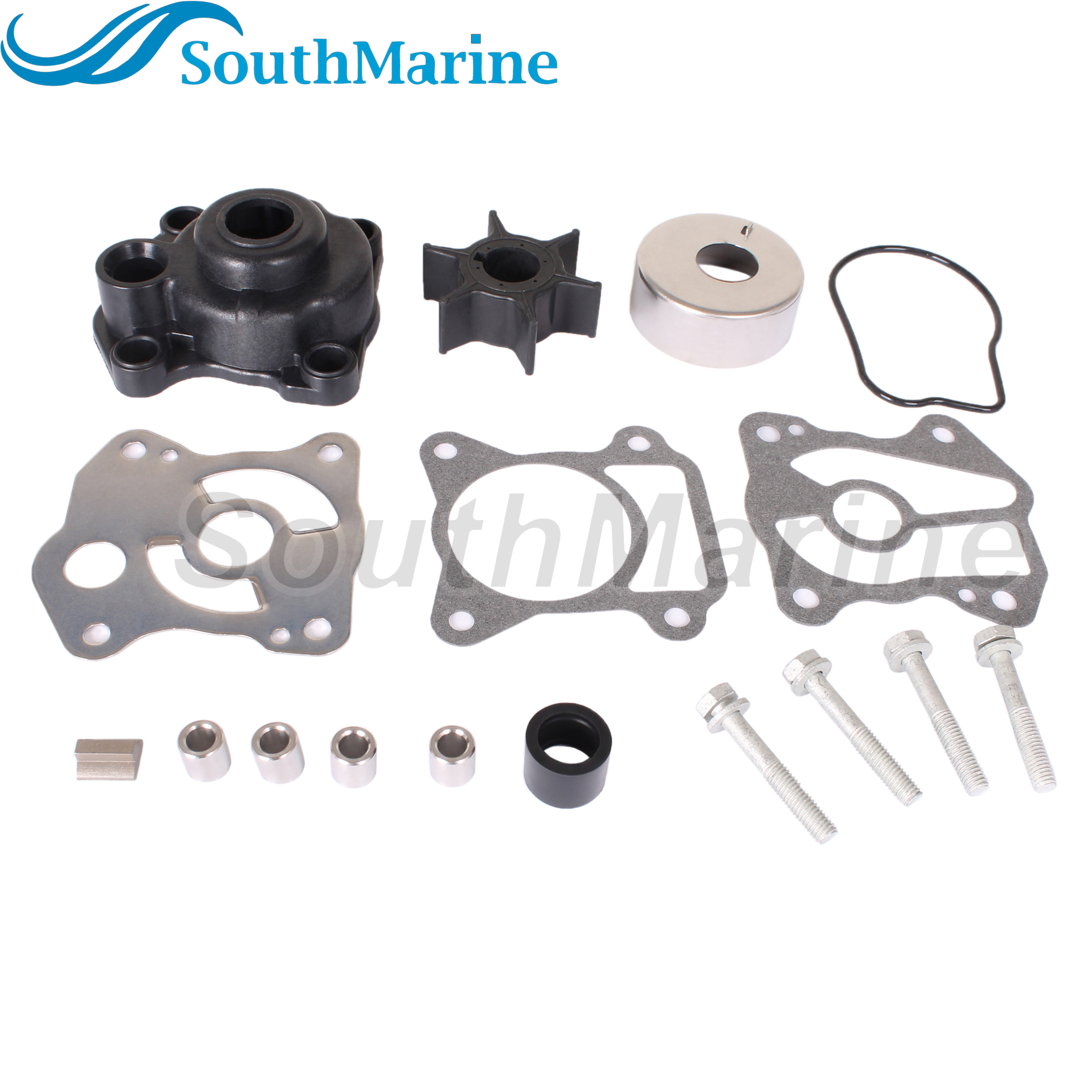 Boat Engine 06193-ZV5-020 Water Pump Impeller Rebuild Kit with Housing for Honda 35HP 40HP 45HP 50HP BF35~BF50