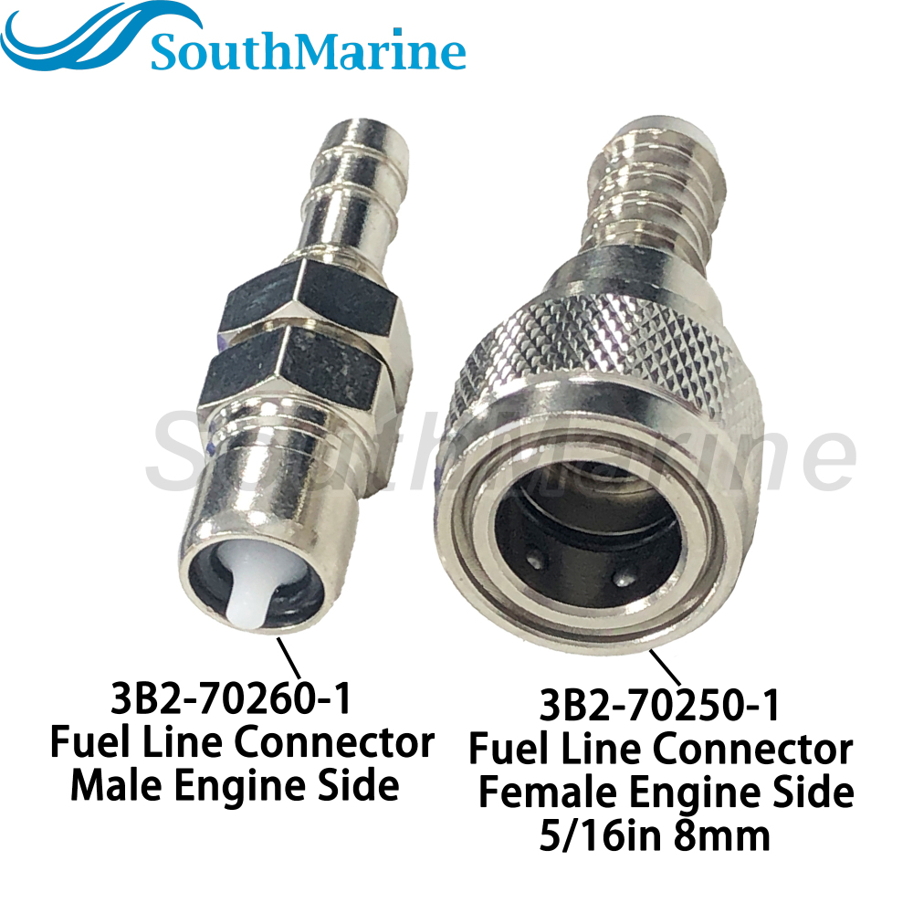 Boat Engine 3B2-70250-1 3B2702501M 18-8088 3B2-70260-1 3B2702601M Fuel Line Connector Fitting for Tohatsu for Nissan 5HP-90HP