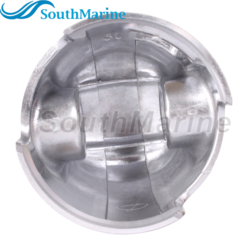 Outboard Engine 3C8-00001-0 3C8000010M STD Piston Set & 356000110 346000110 Ring for Tohatsu for Nissan M40D M50D 40HP 50HP Boat Motor / 779-96152 9615T02 for Mercury, 68mm STD