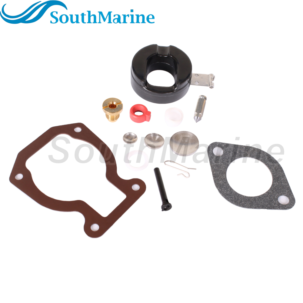 Boat Engine 398453 0398453 765574 391305 18-7223 Carburetor Repair Kit for Johnson Evinrude OMC 3 4 4.5 5 6 7.5 8 9.9 14 15 HP