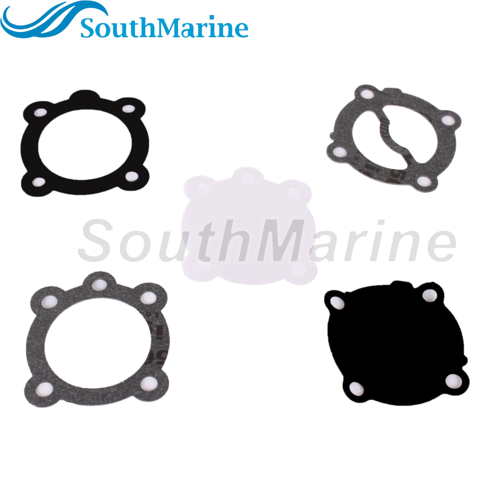 Boat Engine 15170-93911 93910 93920 Fuel Pump Diaphragm Gasket Set for Suzuki 8HP 9.9HP 15HP DT9.9 DT15 Carburetor