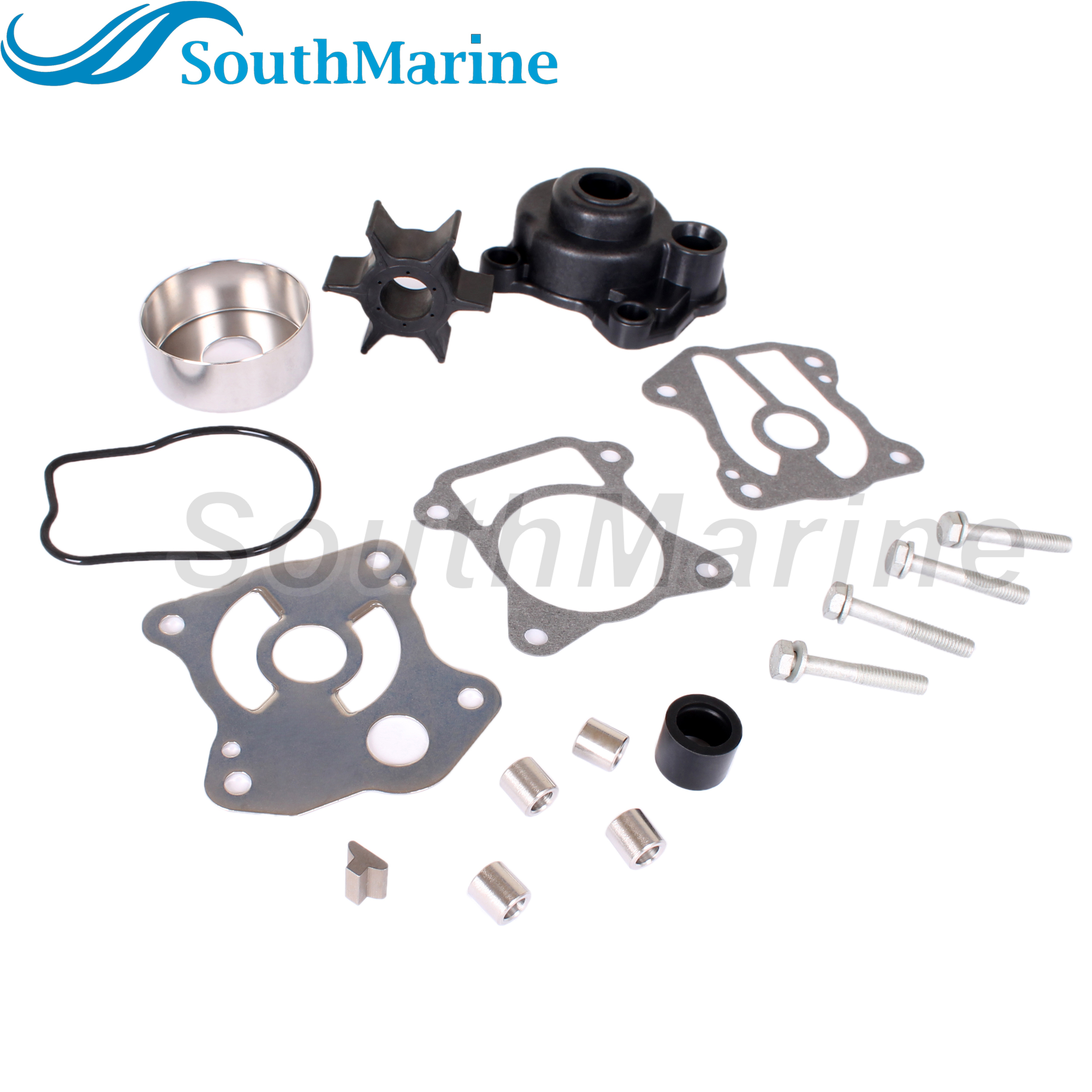 Boat Engine 06193-ZV5-020 Water Pump Impeller Rebuild Kit with Housing for Honda 35HP 40HP 45HP 50HP BF35~BF50