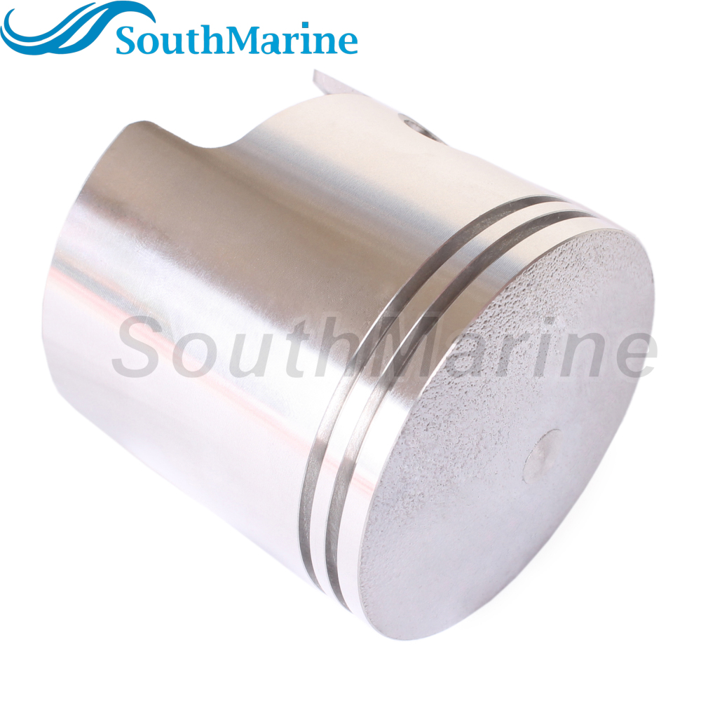 Outboard Engine 3C8-00001-0 3C8000010M STD Piston Set & 356000110 346000110 Ring for Tohatsu for Nissan M40D M50D 40HP 50HP Boat Motor / 779-96152 9615T02 for Mercury, 68mm STD