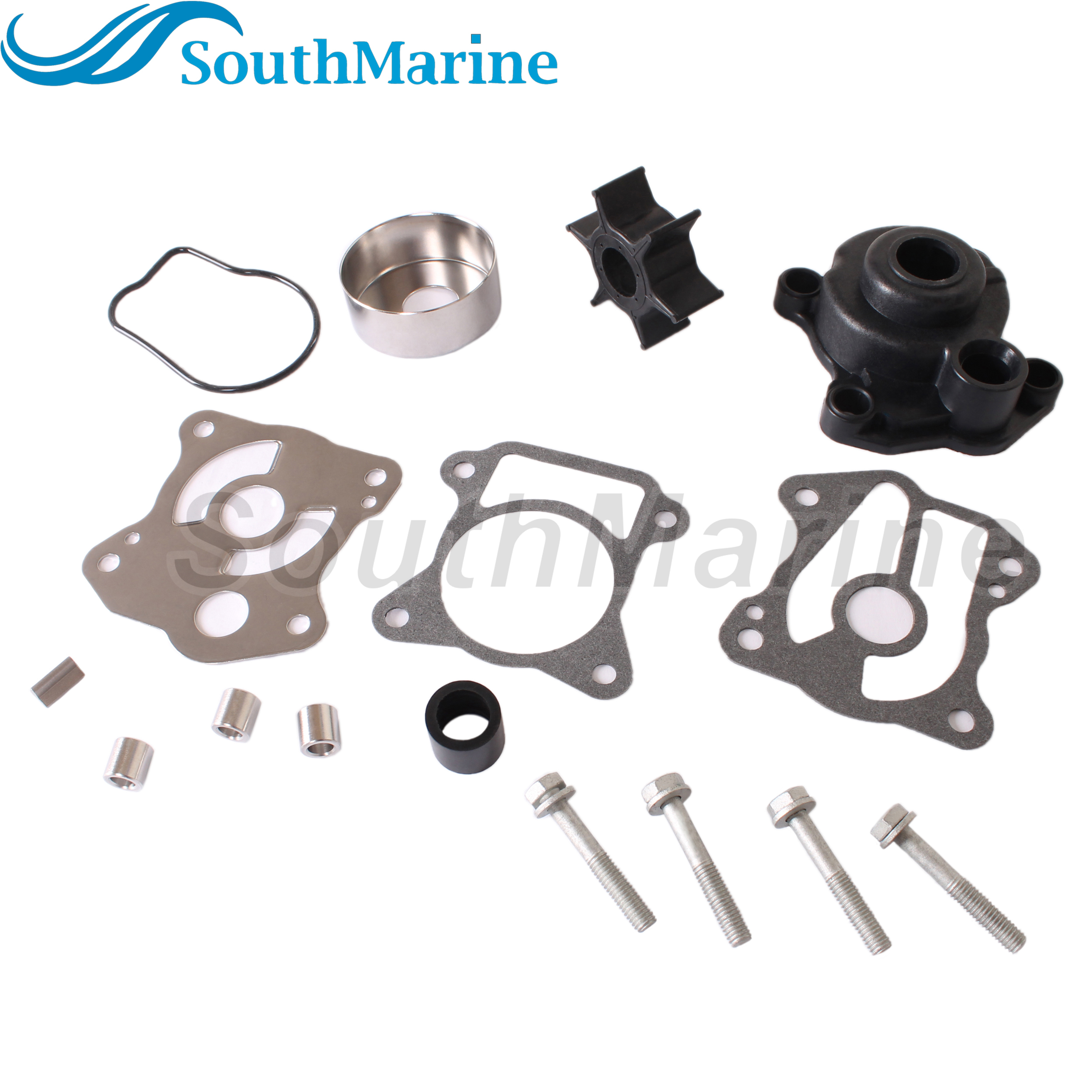 Boat Engine 06193-ZV5-020 Water Pump Impeller Rebuild Kit with Housing for Honda 35HP 40HP 45HP 50HP BF35~BF50
