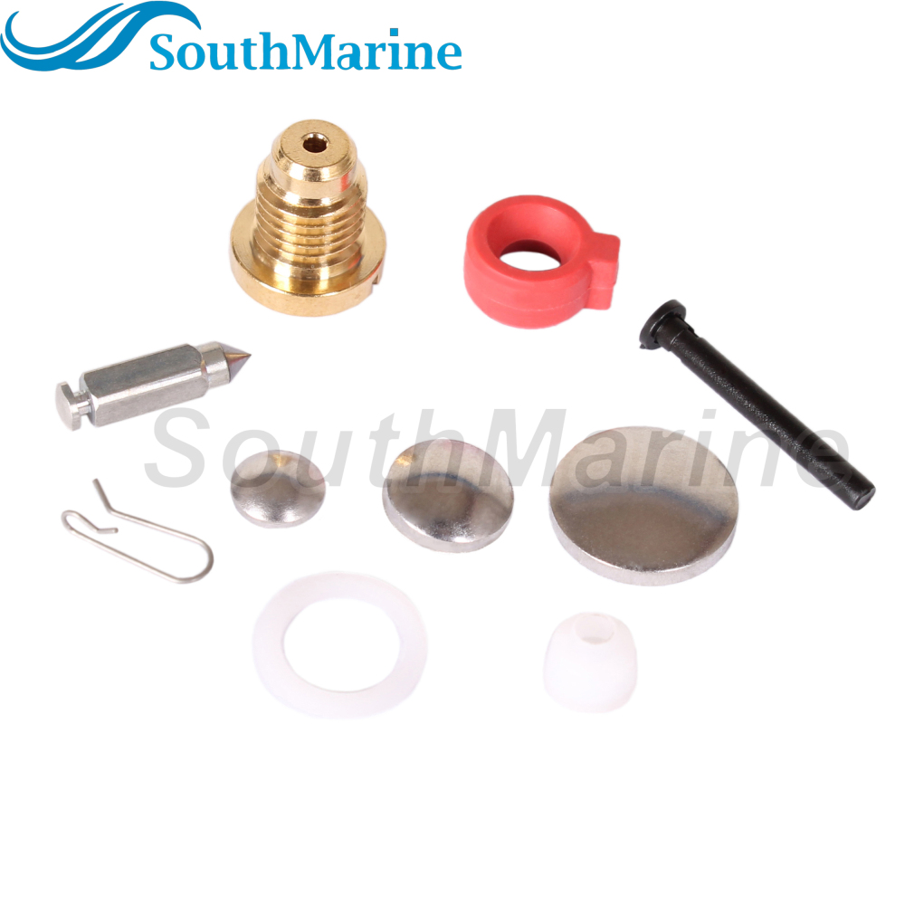 Boat Engine 398453 0398453 765574 391305 18-7223 Carburetor Repair Kit for Johnson Evinrude OMC 3 4 4.5 5 6 7.5 8 9.9 14 15 HP
