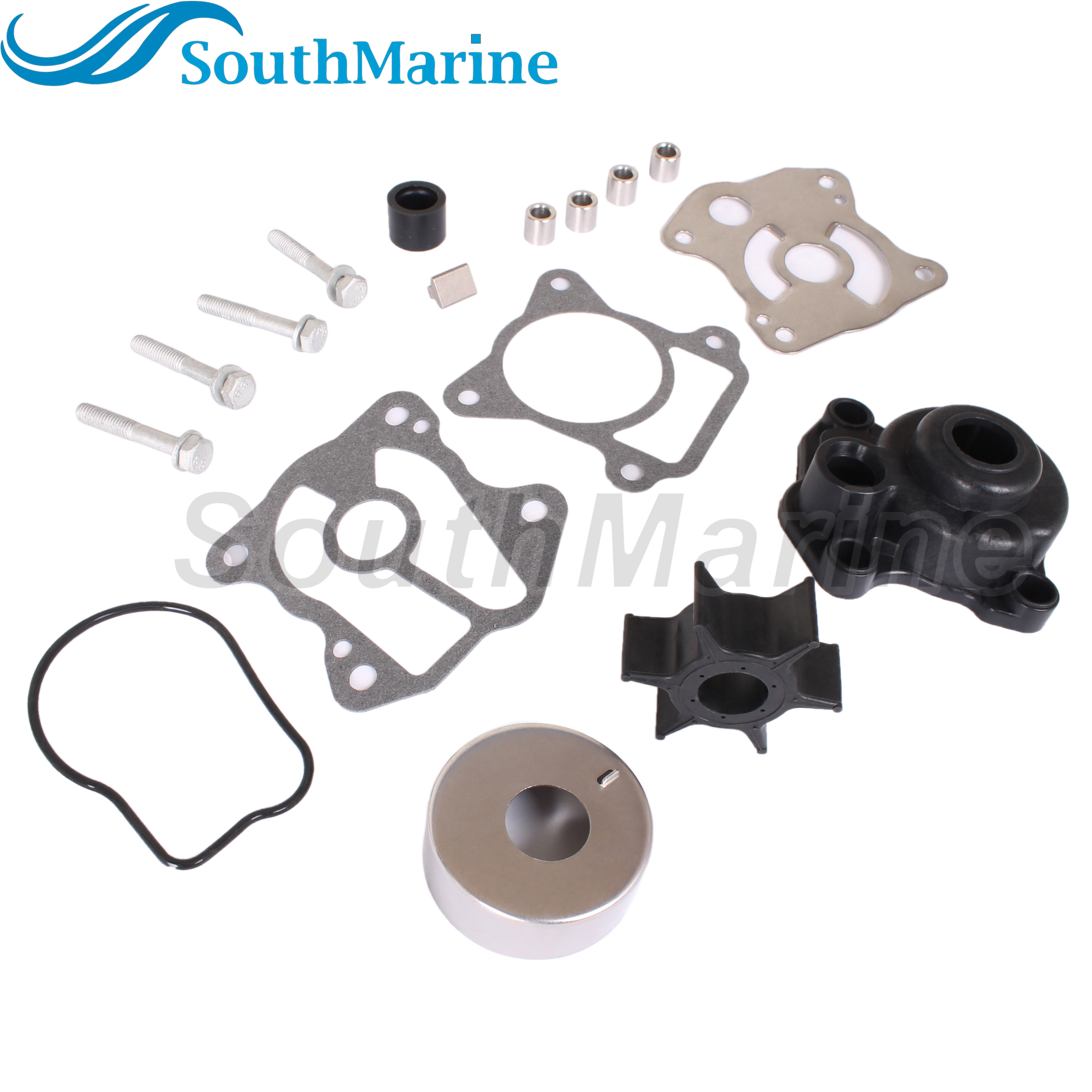 Boat Engine 06193-ZV5-020 Water Pump Impeller Rebuild Kit with Housing for Honda 35HP 40HP 45HP 50HP BF35~BF50