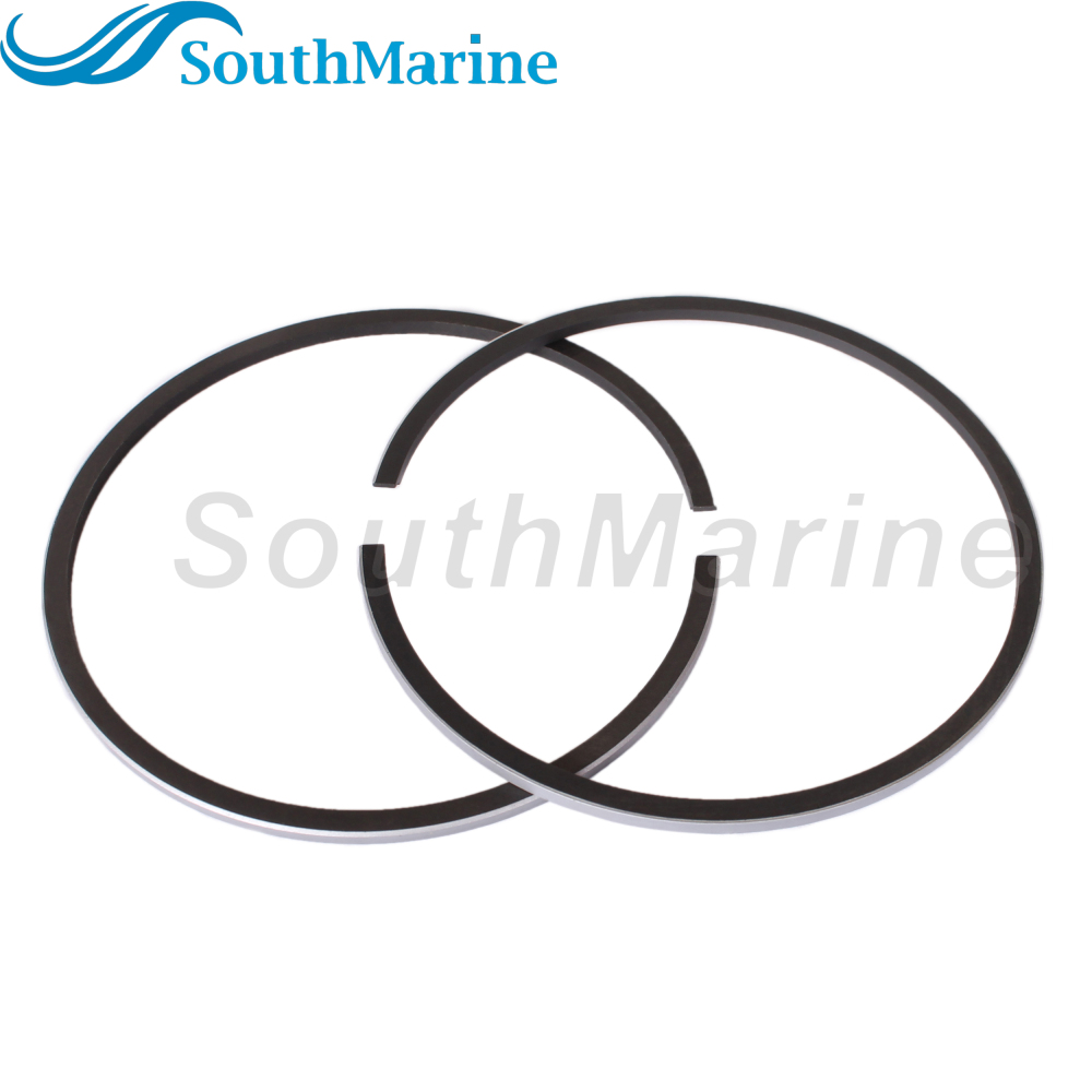 Outboard Engine 3C8-00001-0 3C8000010M STD Piston Set & 356000110 346000110 Ring for Tohatsu for Nissan M40D M50D 40HP 50HP Boat Motor / 779-96152 9615T02 for Mercury, 68mm STD