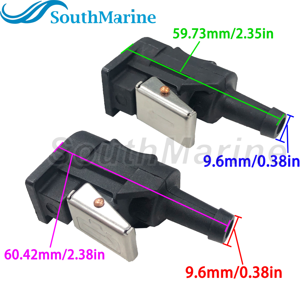 Boat Engine Fuel Line Connector Fittings 6E5-24305-06 6Y2-24305-06 05 04 03 02 01 00 Female Fuel Pipe Joint Comp for Yamaha