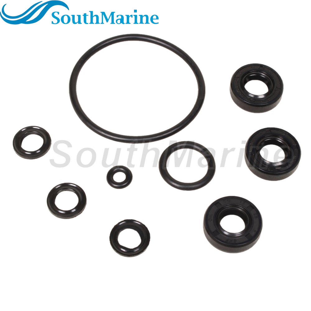 Boat Engine 11400-93892 11410-93830 Power Head Gasket Kit for Suzuki 9.9HP 15HP DT9.9 DT15 Outboard 11410-93835 11410-93833