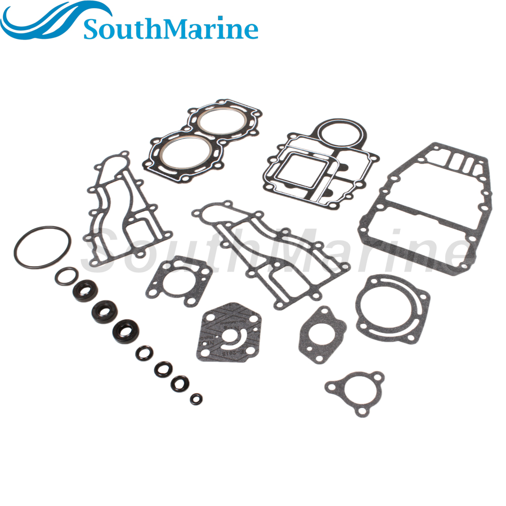 Boat Engine 11400-93892 11410-93830 Power Head Gasket Kit for Suzuki 9.9HP 15HP DT9.9 DT15 Outboard 11410-93835 11410-93833