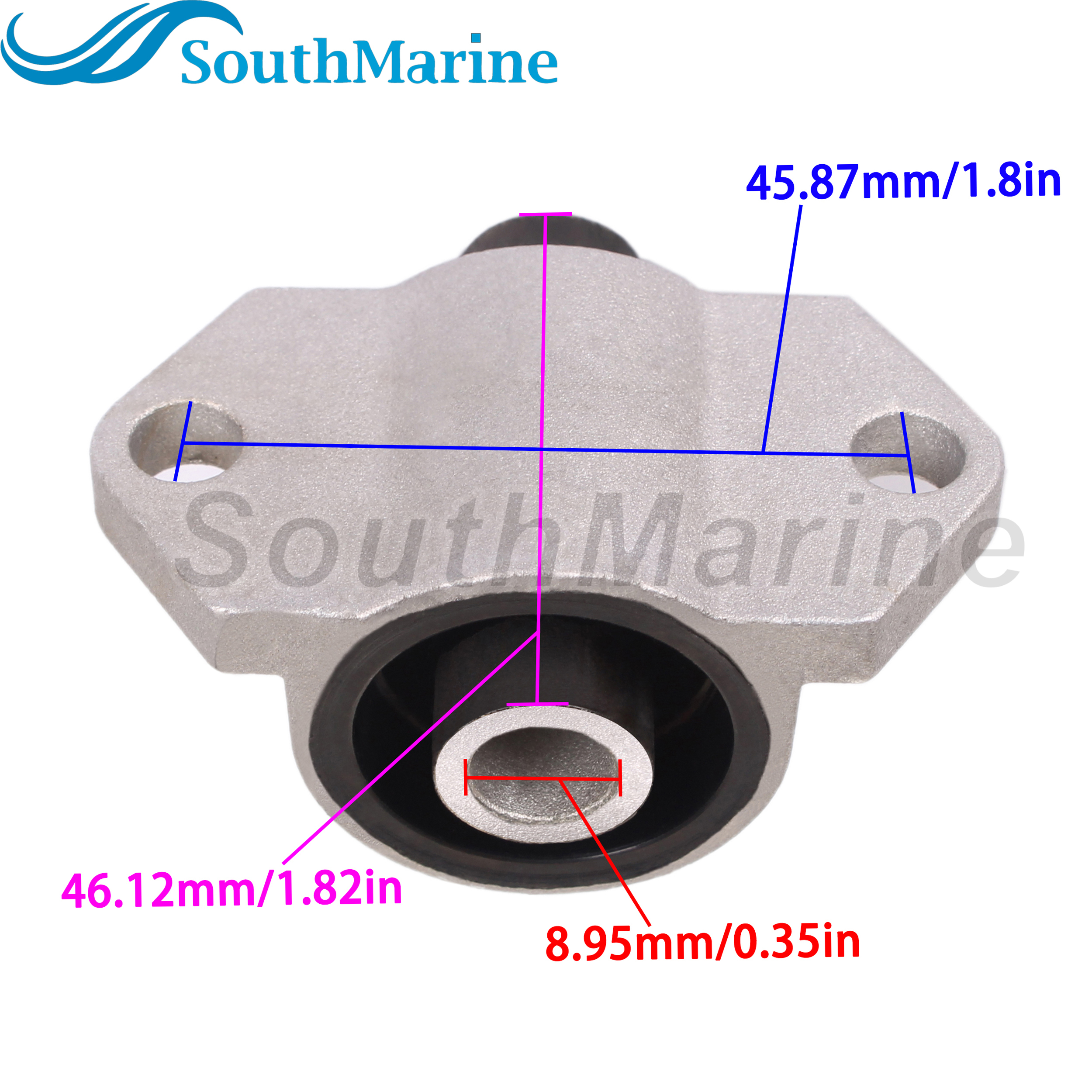 Boat Engine 3V1-61301-0/1 3V1613010 F8-02000100 Rubber Upper Side Mount Damper for Nissan for Tohatsu for Parsun 8HP 9.8HP