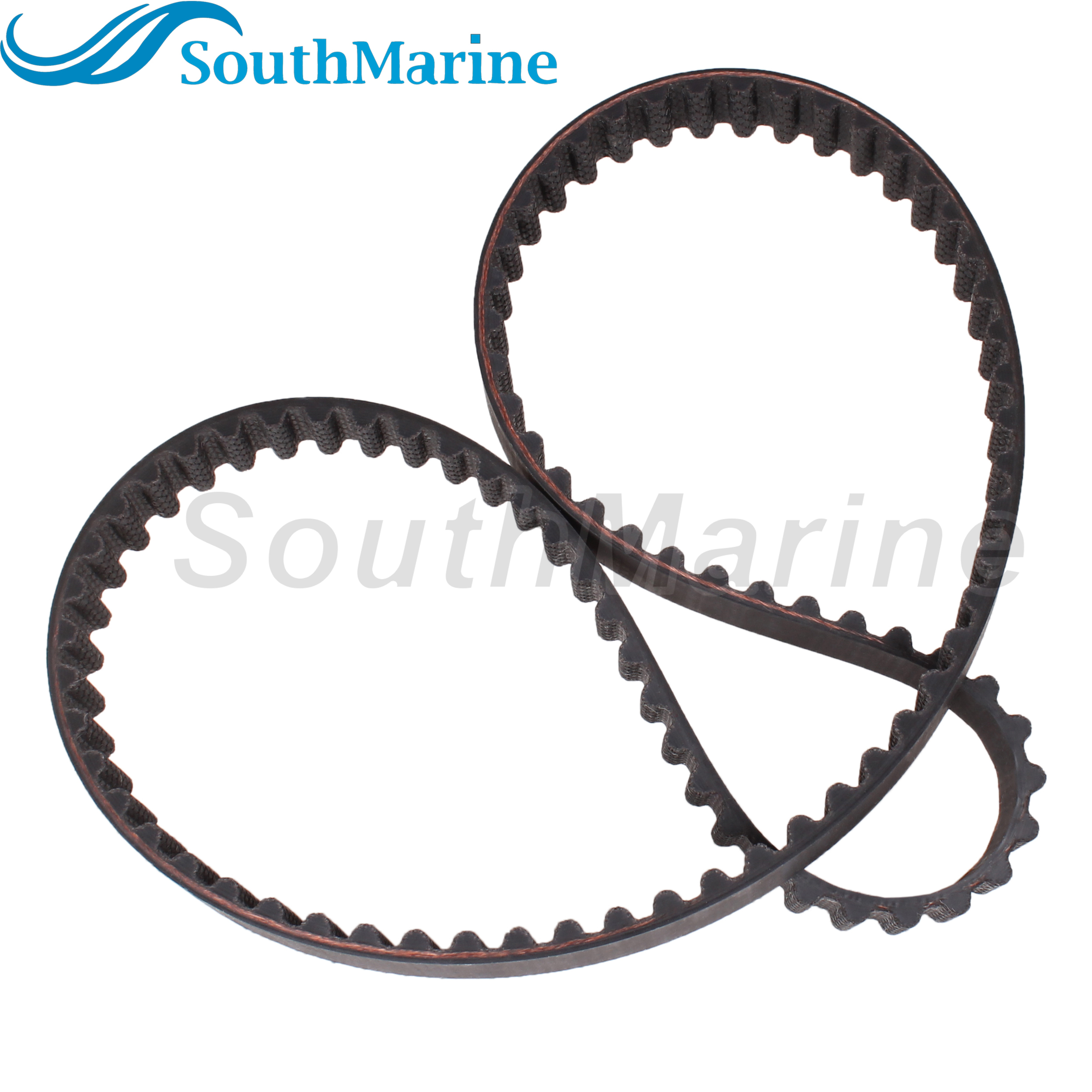 Boat Engine 6C5-46241-00 18-15130 Timing Belt for Yamaha 4-Stroke 25HP 30HP 40HP 50HP 60HP 70HP F25 F30 F40 F50 F60 F70