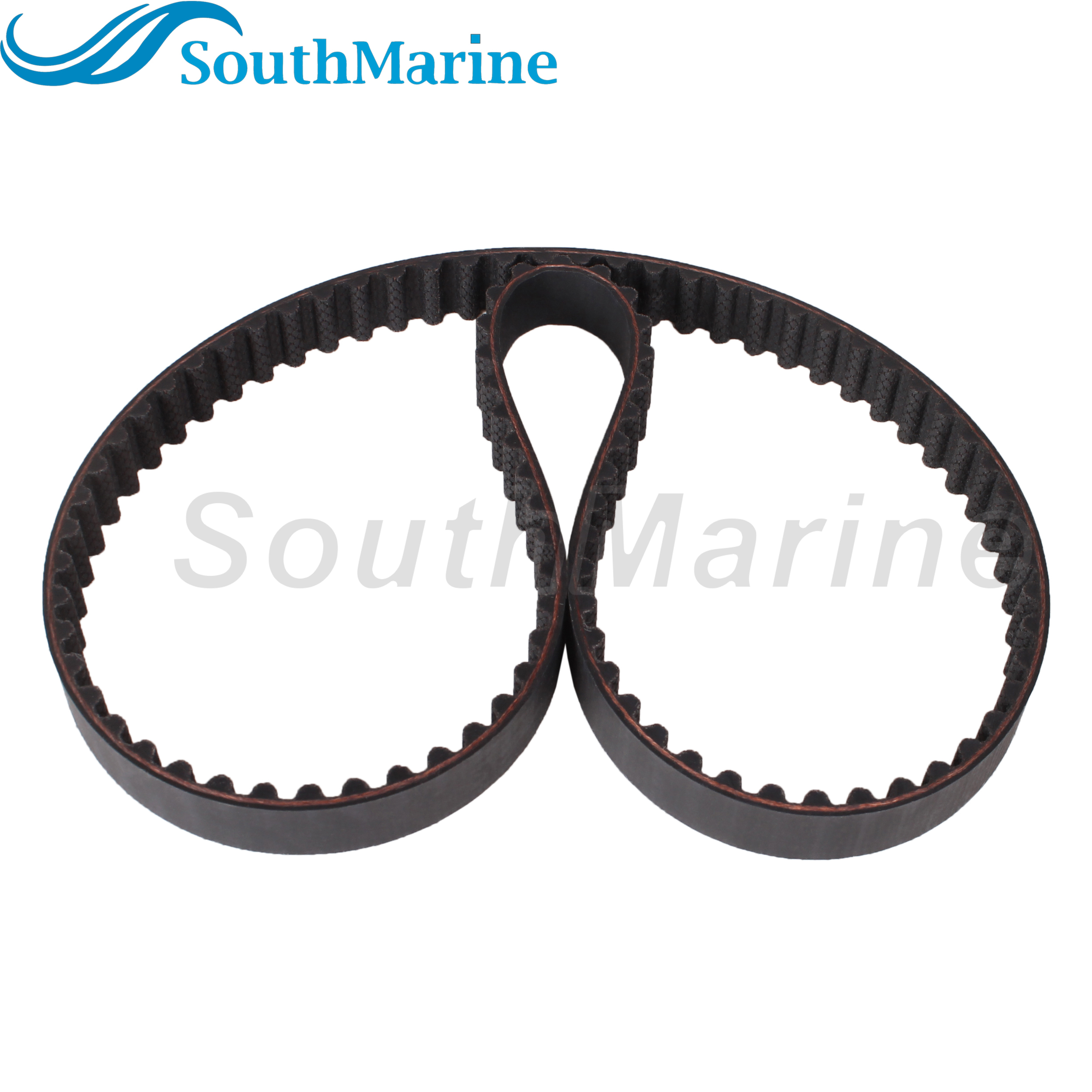 Boat Engine 6C5-46241-00 18-15130 Timing Belt for Yamaha 4-Stroke 25HP 30HP 40HP 50HP 60HP 70HP F25 F30 F40 F50 F60 F70
