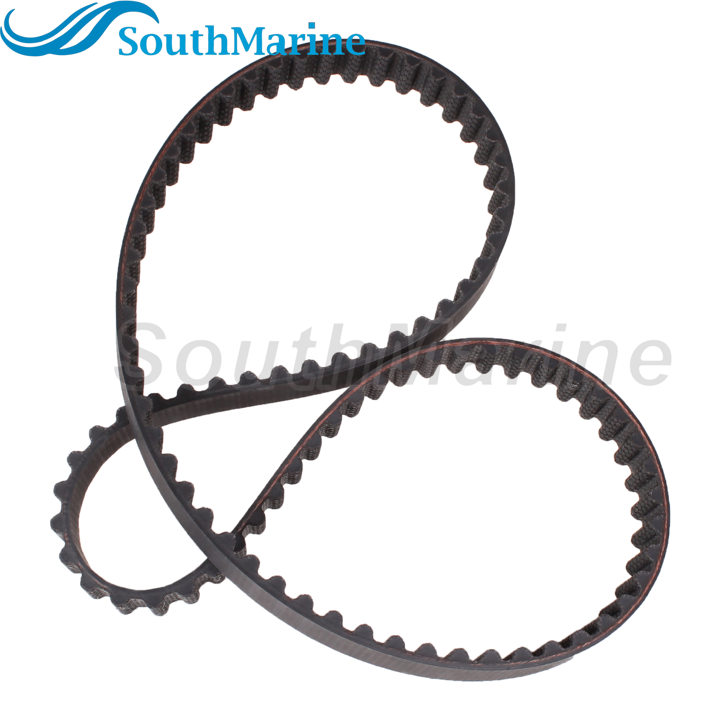 Boat Engine 6C5-46241-00 18-15130 Timing Belt for Yamaha 4-Stroke 25HP 30HP 40HP 50HP 60HP 70HP F25 F30 F40 F50 F60 F70