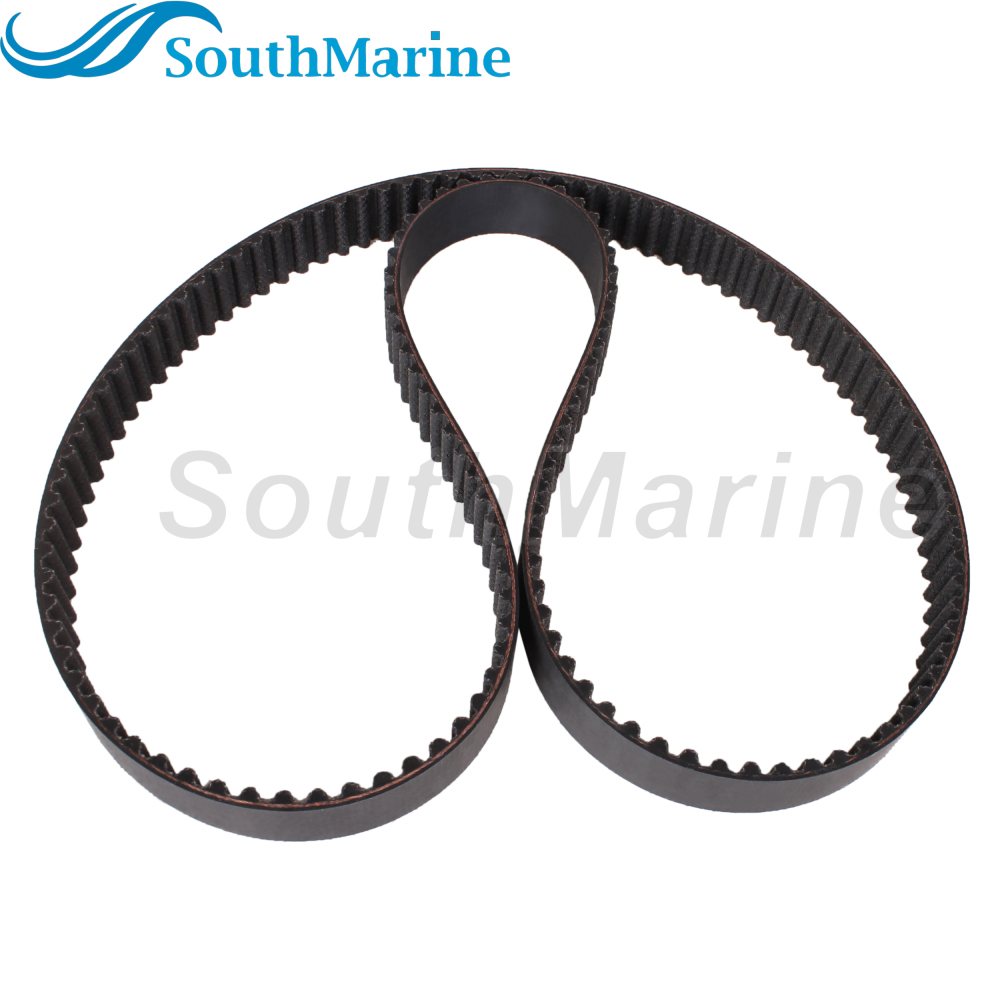 Boat Engine 63P-46241-00 01 18-15140 Timing Belt for Yamaha 4-Stroke 150HP F150A F150 LF150 Outboard Motor