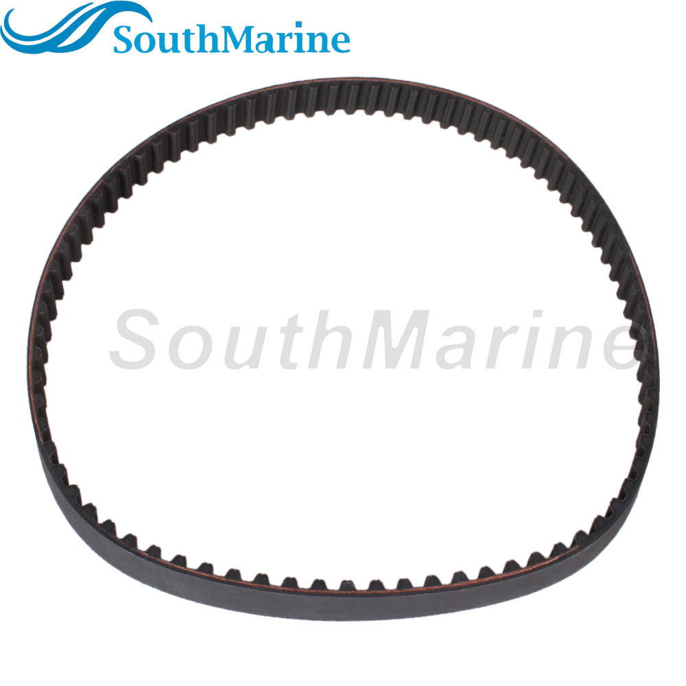 Boat Engine 65W-46241-00 18-15135 Timing Belt for Yamaha 4-Stroke 25HP 30HP 40HP / 57-8M0151040 831294 8M0065179 for Mercury