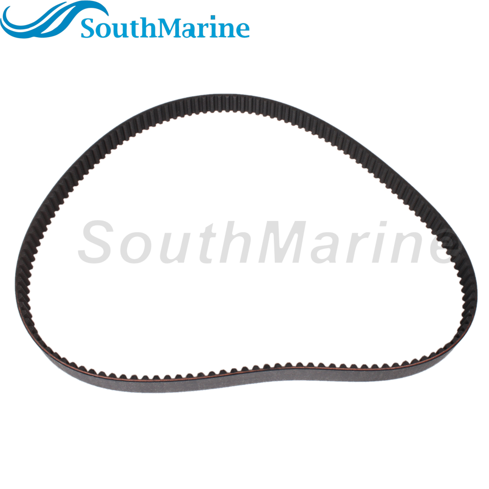 Boat Engine 67F-46241-00 18-15131 Timing Belt for Yamaha 4-Stroke 75HP 80HP 90HP 100HP 115HP / 57-804145 for Mercury Mariner