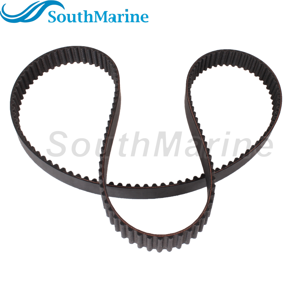 Boat Engine 63P-46241-00 01 18-15140 Timing Belt for Yamaha 4-Stroke 150HP F150A F150 LF150 Outboard Motor