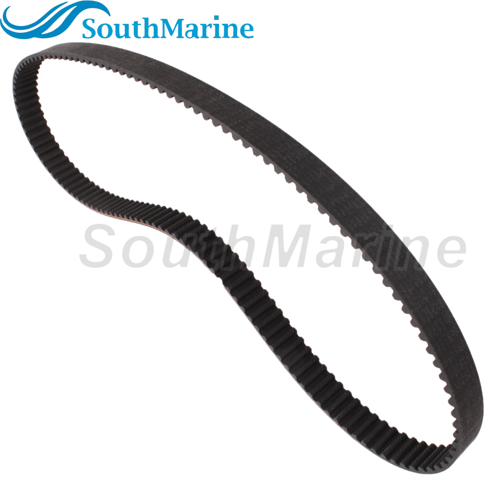 Boat Engine 67F-46241-00 18-15131 Timing Belt for Yamaha 4-Stroke 75HP 80HP 90HP 100HP 115HP / 57-804145 for Mercury Mariner
