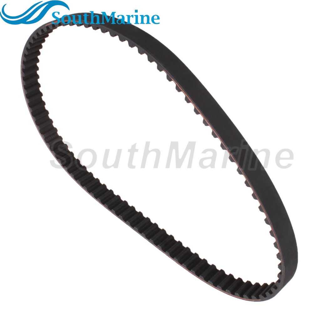 Boat Engine 65W-46241-00 18-15135 Timing Belt for Yamaha 4-Stroke 25HP 30HP 40HP / 57-8M0151040 831294 8M0065179 for Mercury