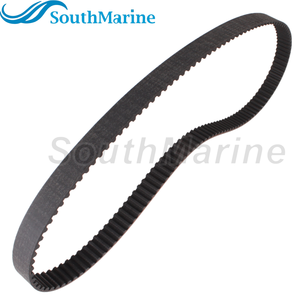 Boat Engine 67F-46241-00 18-15131 Timing Belt for Yamaha 4-Stroke 75HP 80HP 90HP 100HP 115HP / 57-804145 for Mercury Mariner