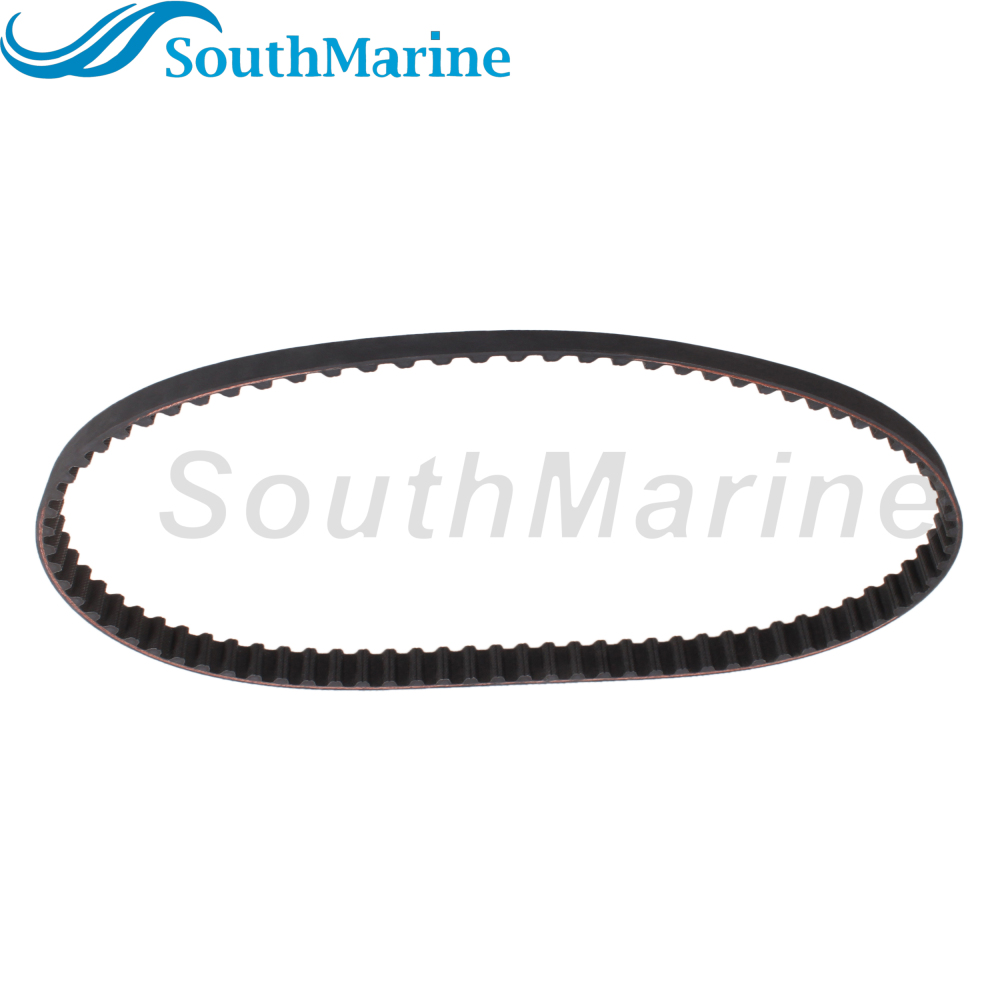Boat Engine 65W-46241-00 18-15135 Timing Belt for Yamaha 4-Stroke 25HP 30HP 40HP / 57-8M0151040 831294 8M0065179 for Mercury