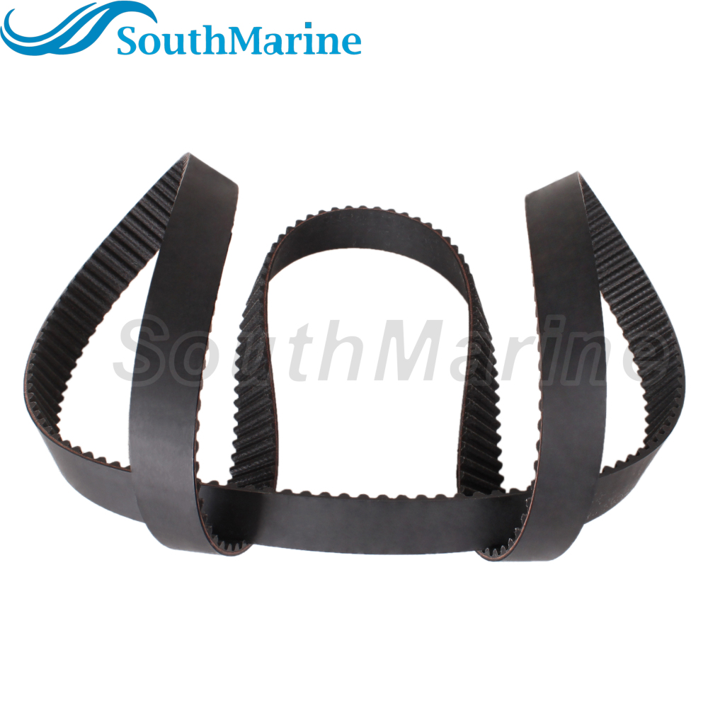 Boat Engine 6P2-46241-00 01 02 18-15132 Timing Belt for Yamaha 4-Stroke 200HP 225HP 250HP F200 LF200 F225 F250 LF250