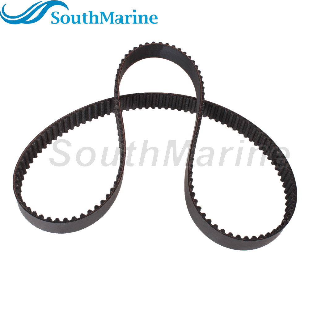 Boat Engine 63P-46241-00 01 18-15140 Timing Belt for Yamaha 4-Stroke 150HP F150A F150 LF150 Outboard Motor