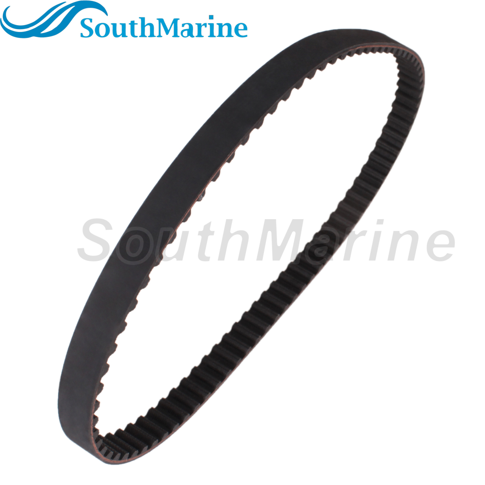 Boat Engine 65W-46241-00 18-15135 Timing Belt for Yamaha 4-Stroke 25HP 30HP 40HP / 57-8M0151040 831294 8M0065179 for Mercury