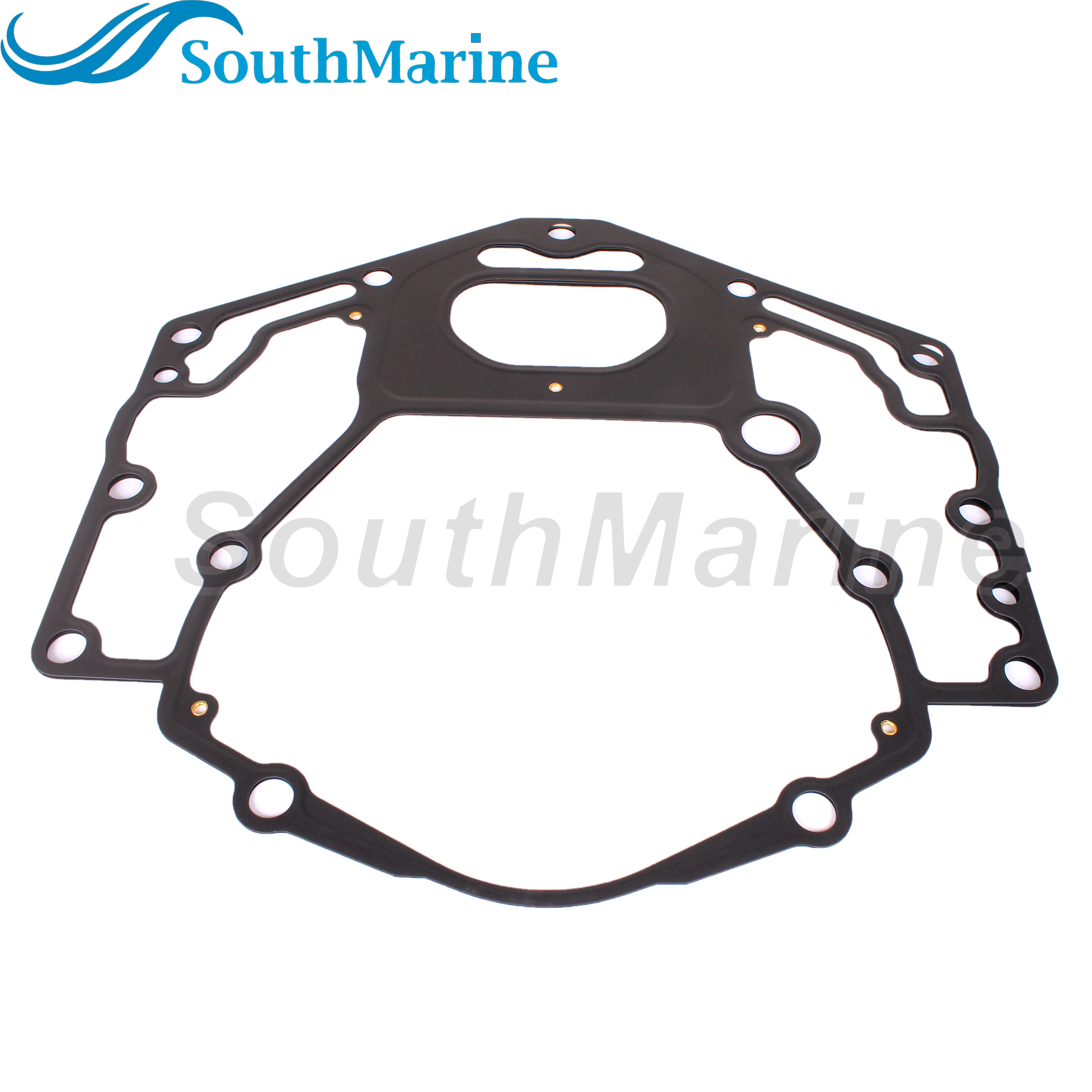 Boat Engine 69J-11351-10 11 12 Cylinder Crankcase Gasket for Yamaha 4-Stroke 200HP 225HP 250HP 6-Cyl 3.3L 2004-2021